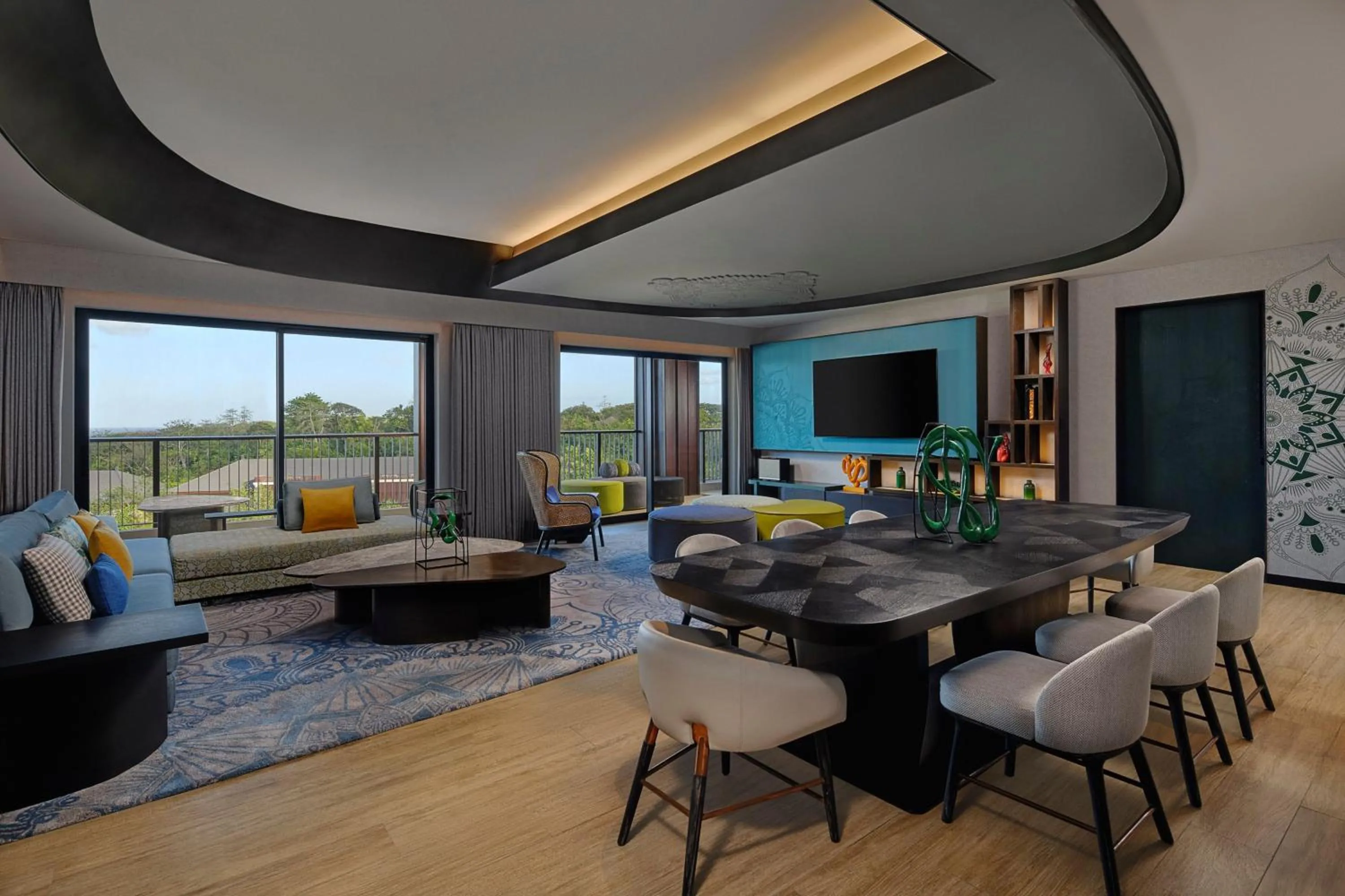 Living room in Renaissance Bali Nusa Dua Resort