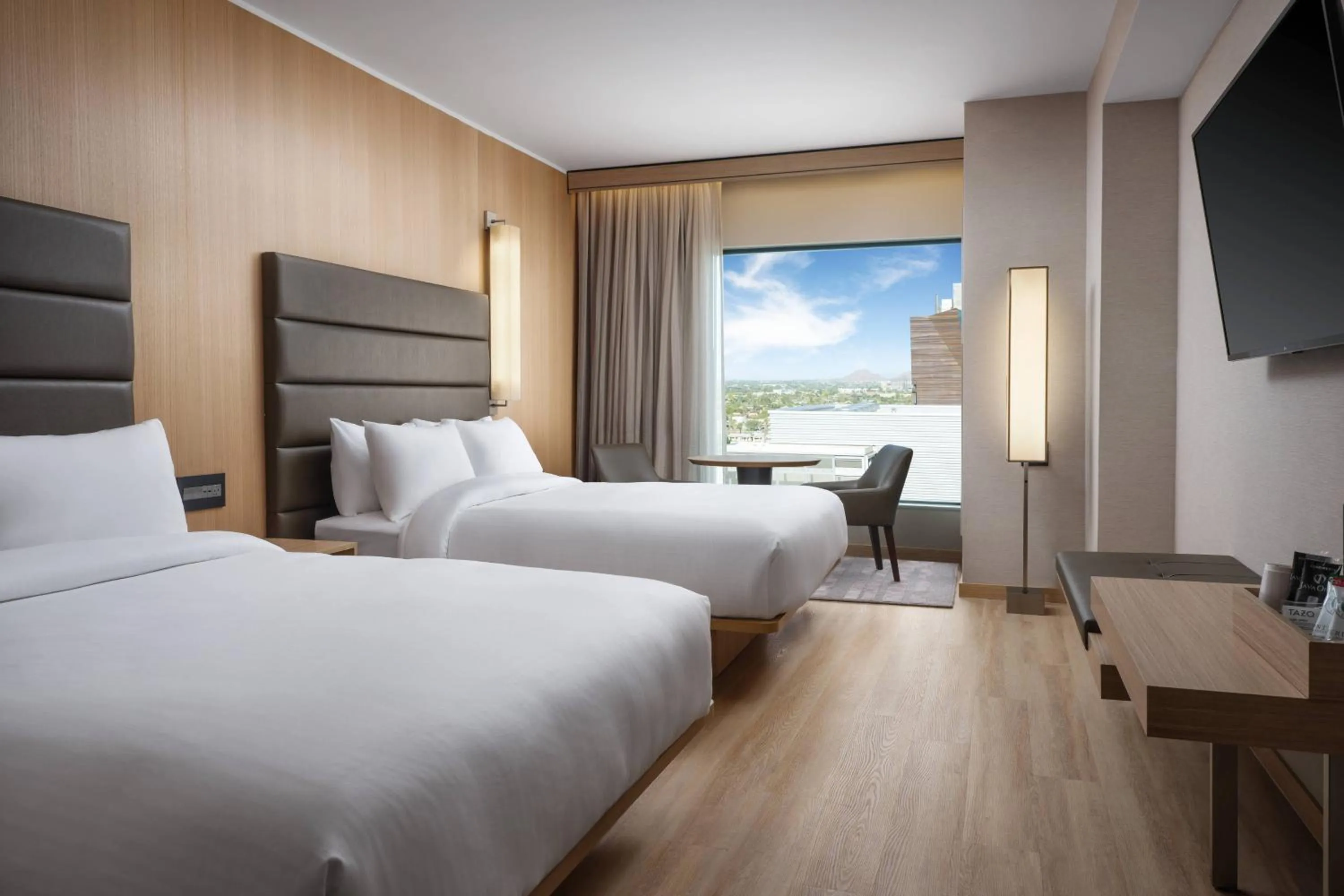 Photo of the whole room, Bed in AC Hotel by Marriott Phoenix Downtown