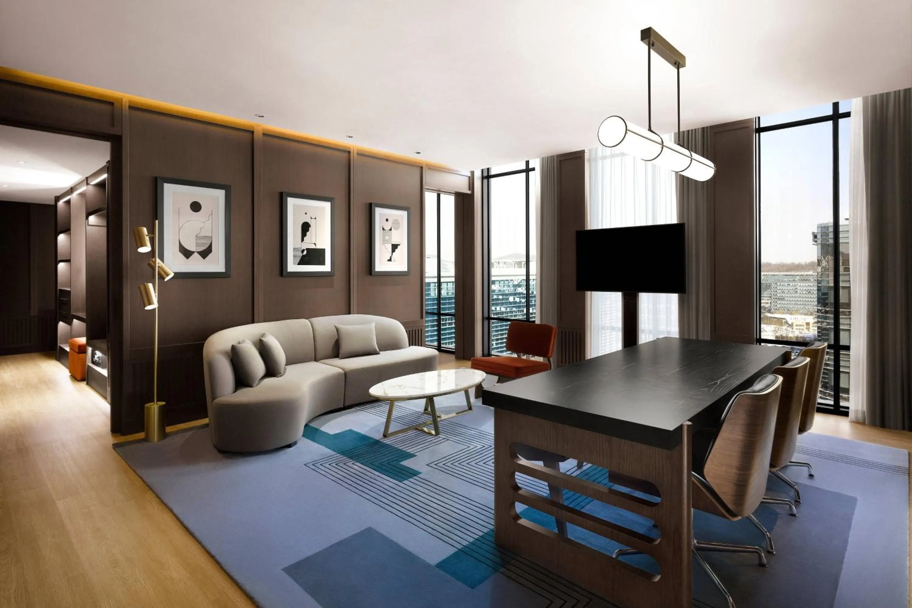 Living room in GRAVITY JOSUN Seoul Pangyo, Autograph Collection