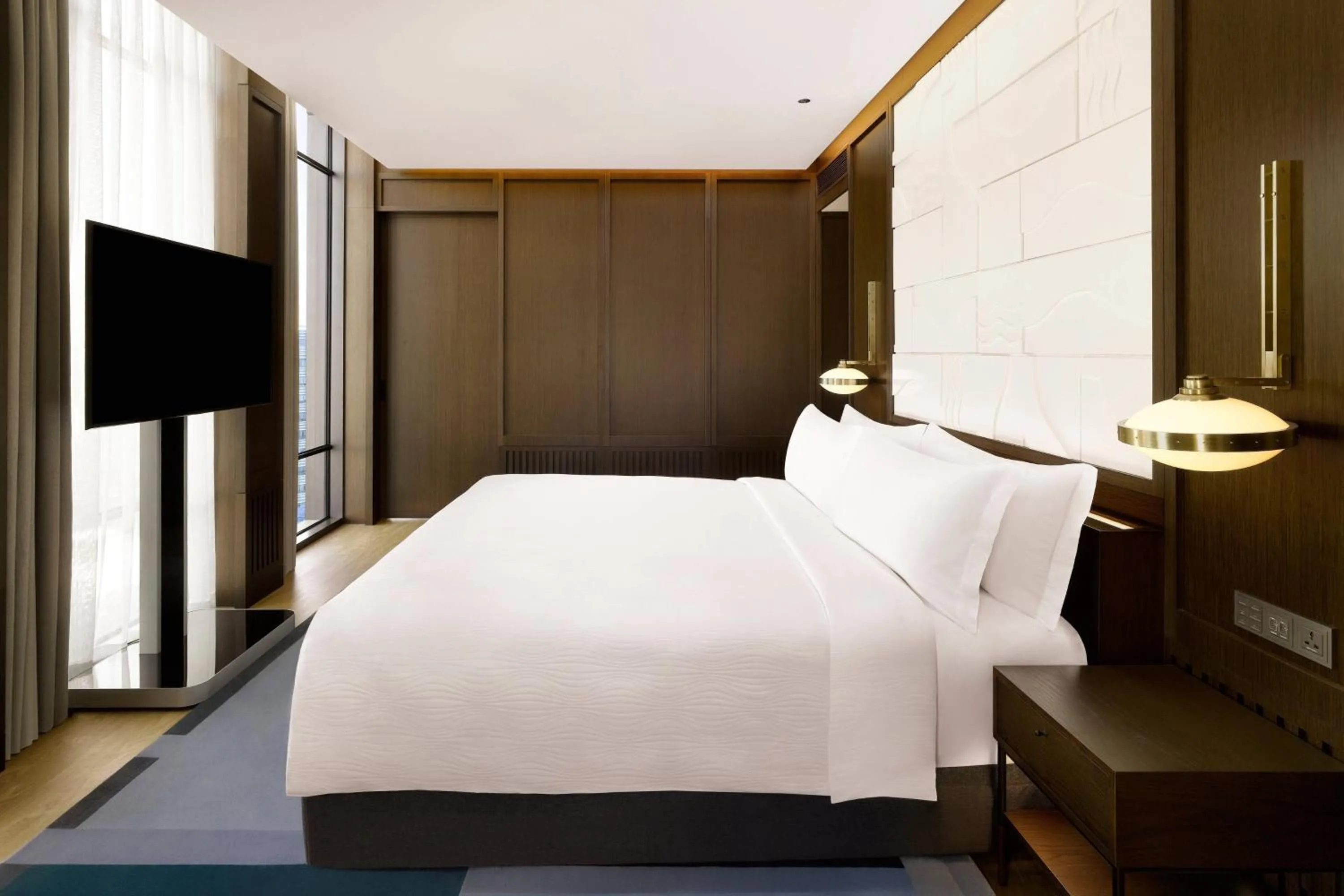 Bedroom, Bed in GRAVITY JOSUN Seoul Pangyo, Autograph Collection