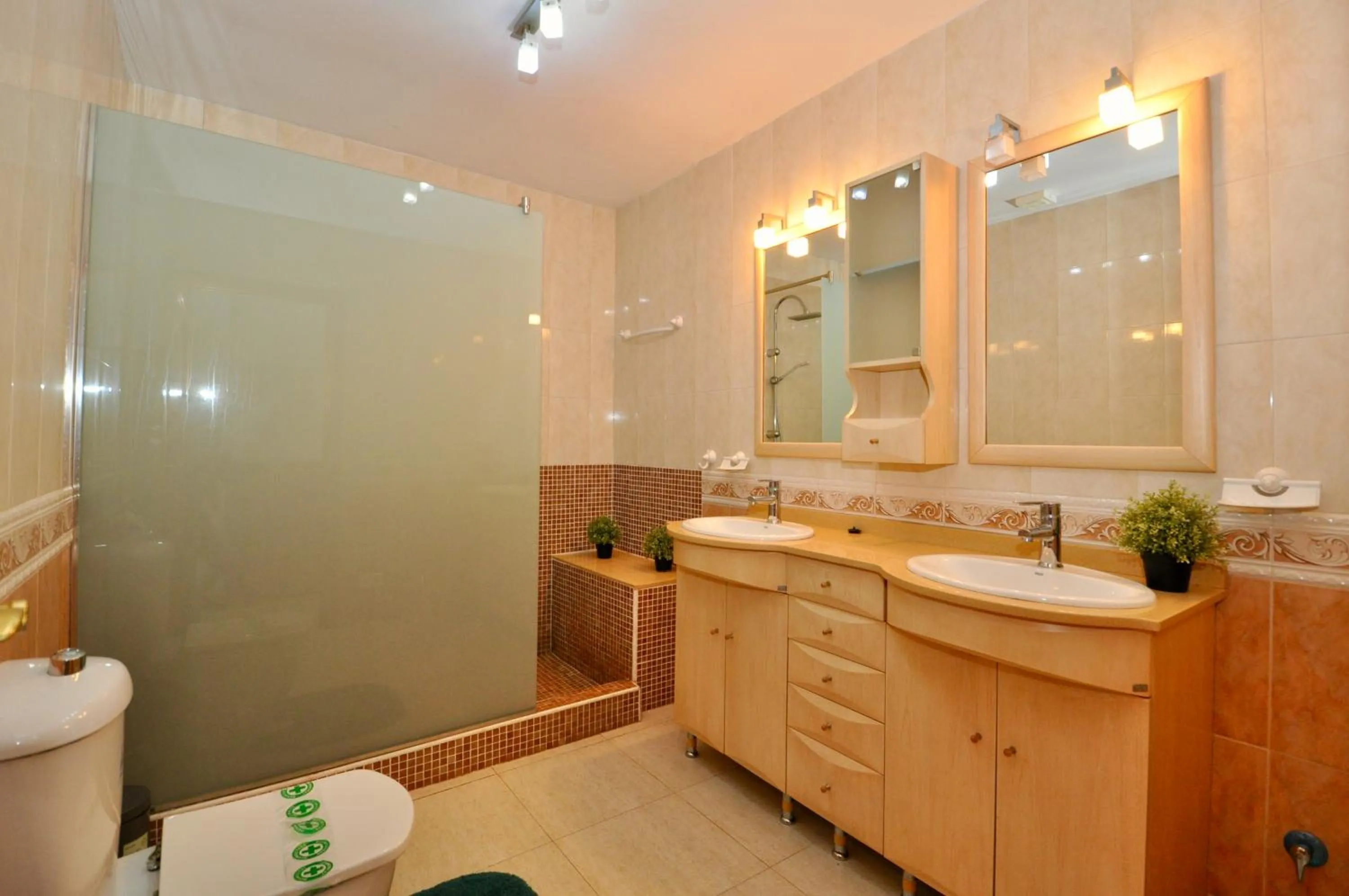 Shower in Villa Talia