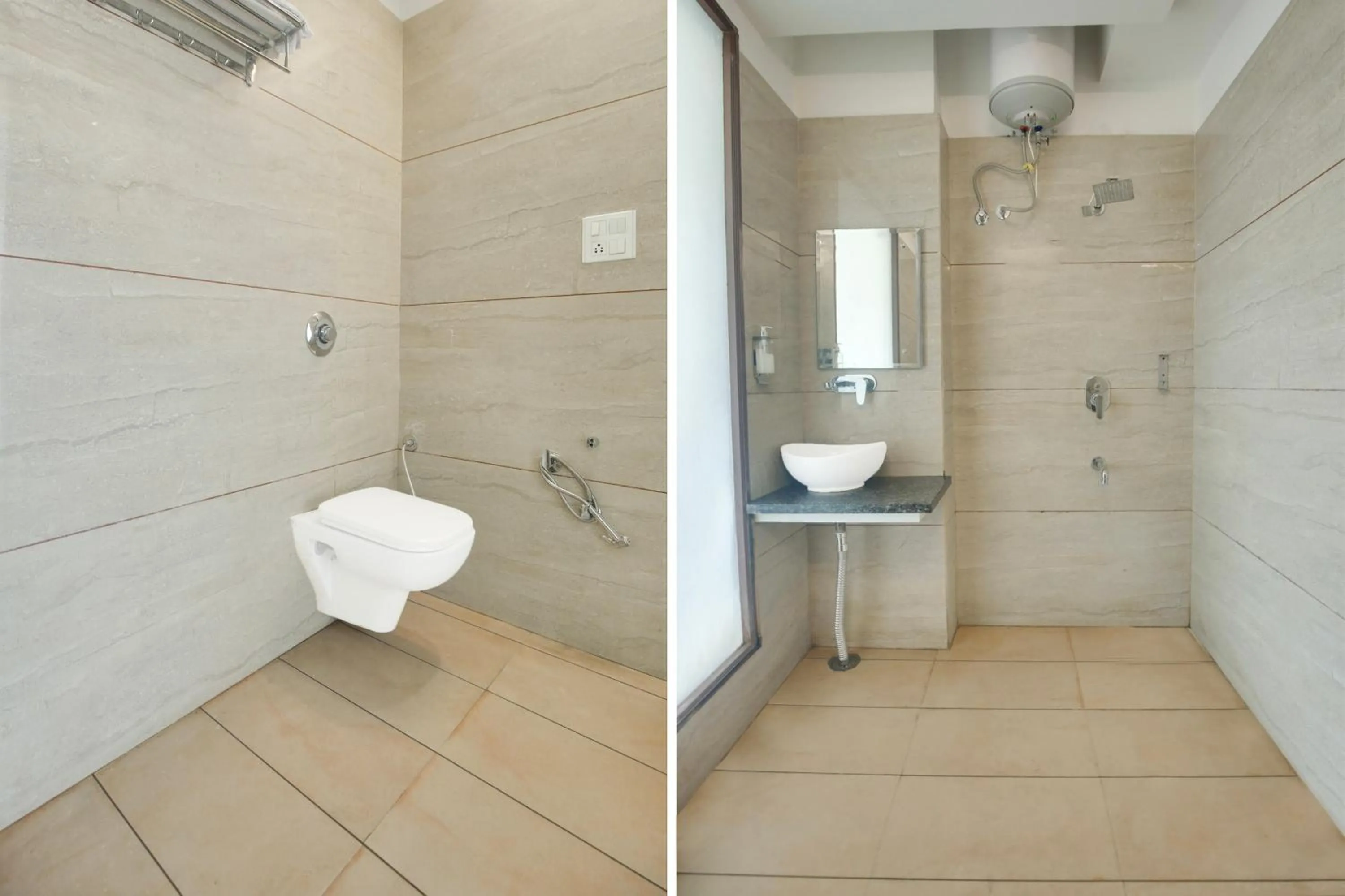 Bathroom in Super Collection O Amritsar Near Railway Station