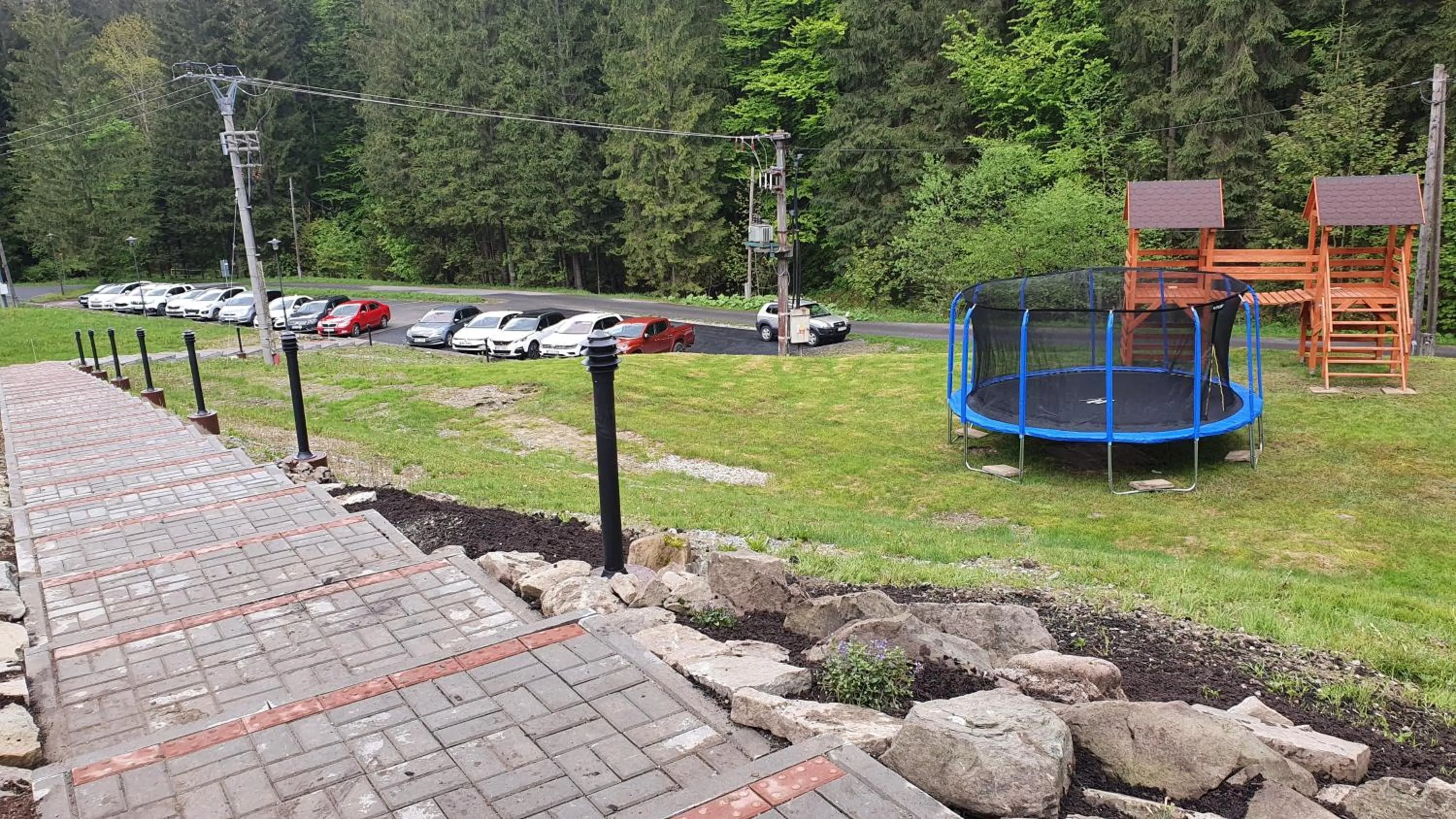 Parking in Wellness Hotel pod Kyčmolem