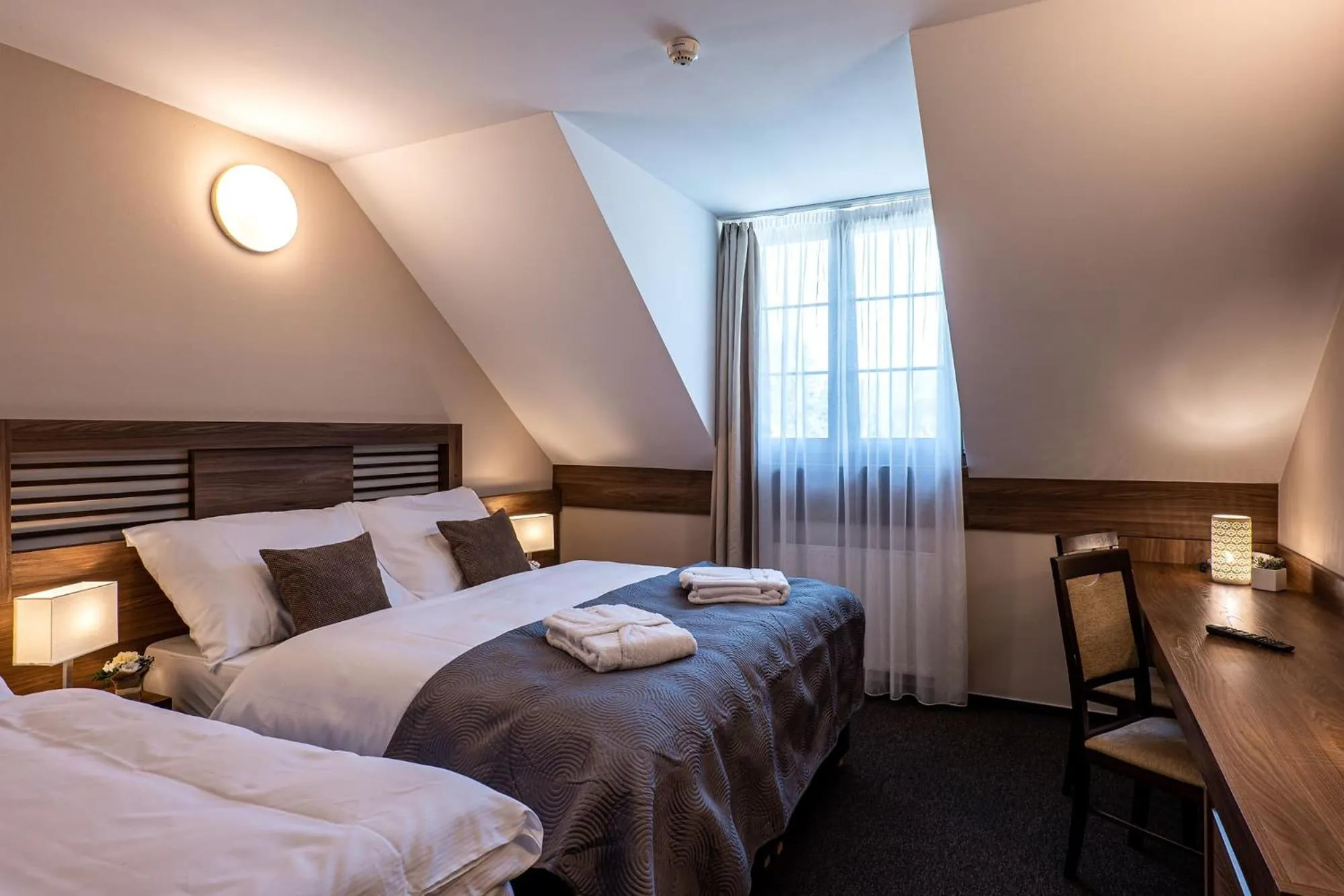 Bed in Wellness Hotel pod Kyčmolem