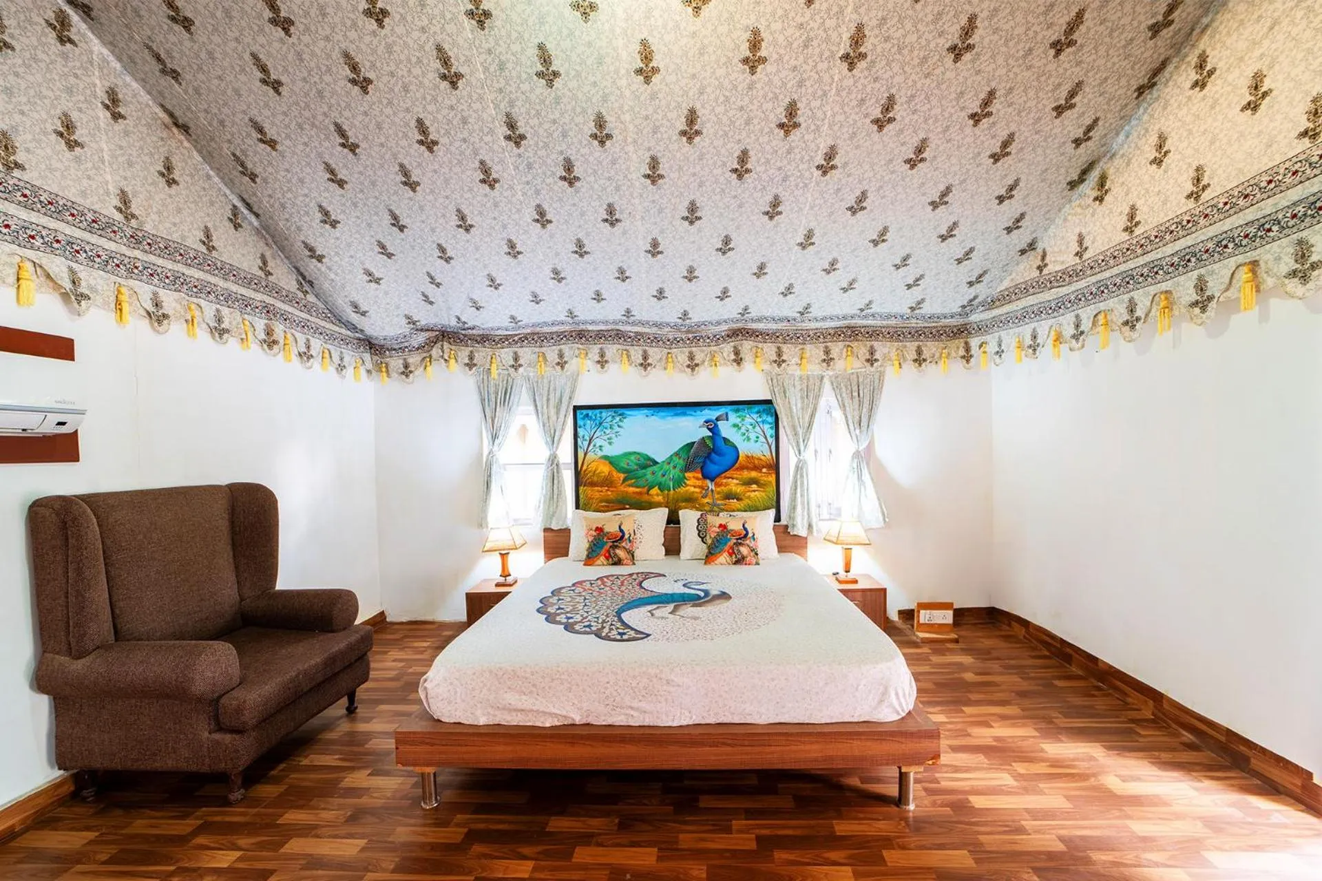 Bedroom, Bed in Maa Ashapura Resort