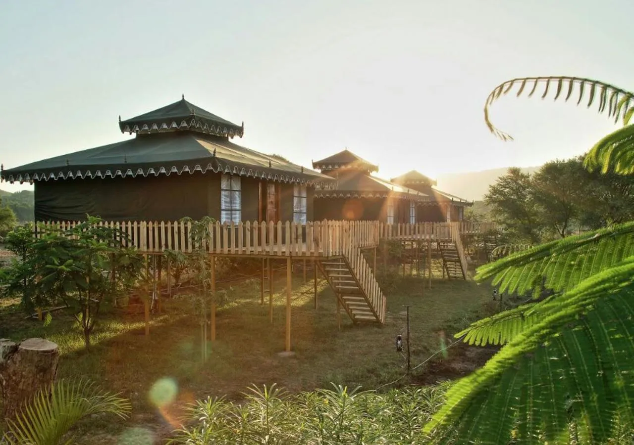 Garden in Maa Ashapura Resort