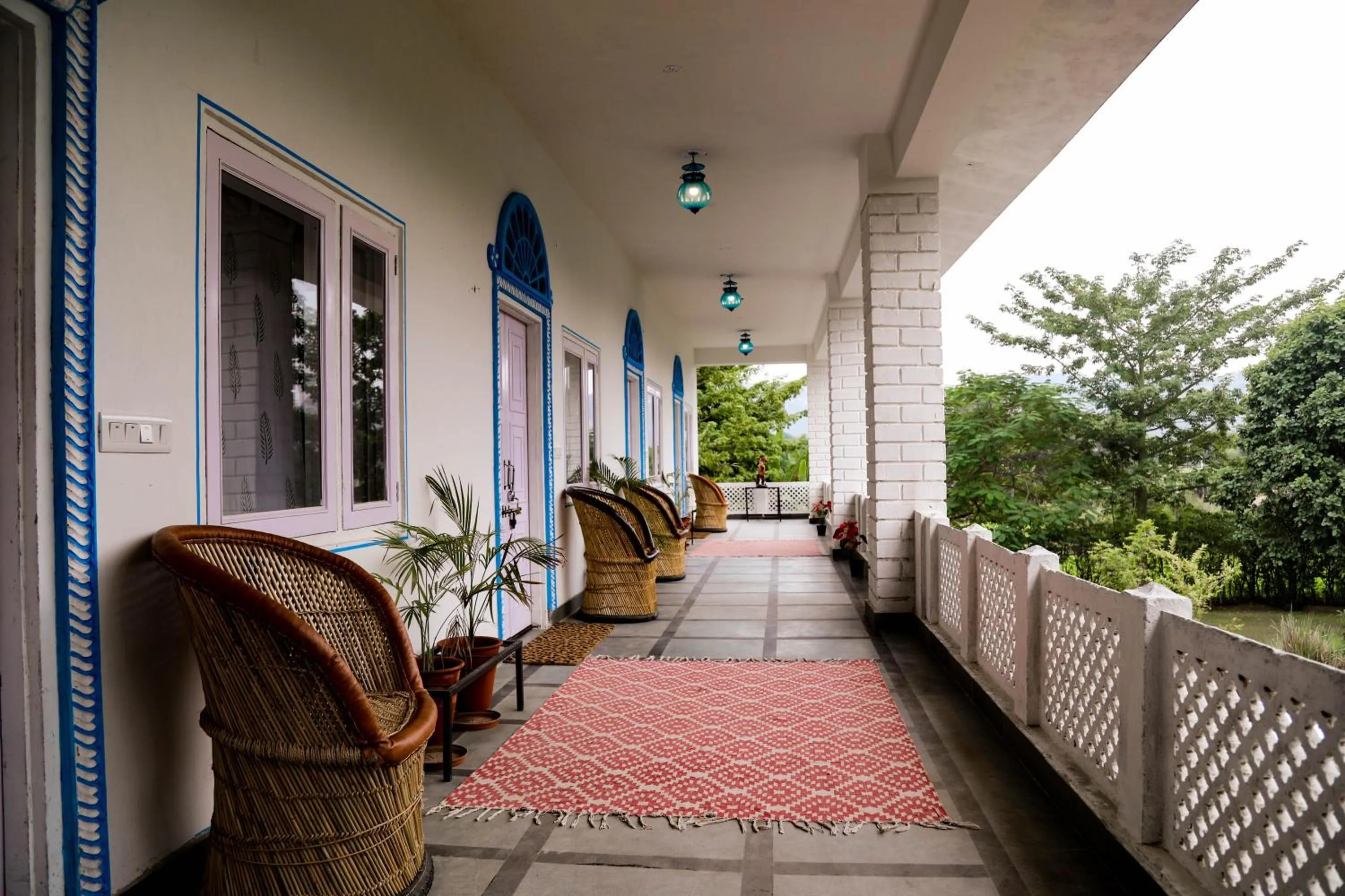 Patio in Maa Ashapura Resort