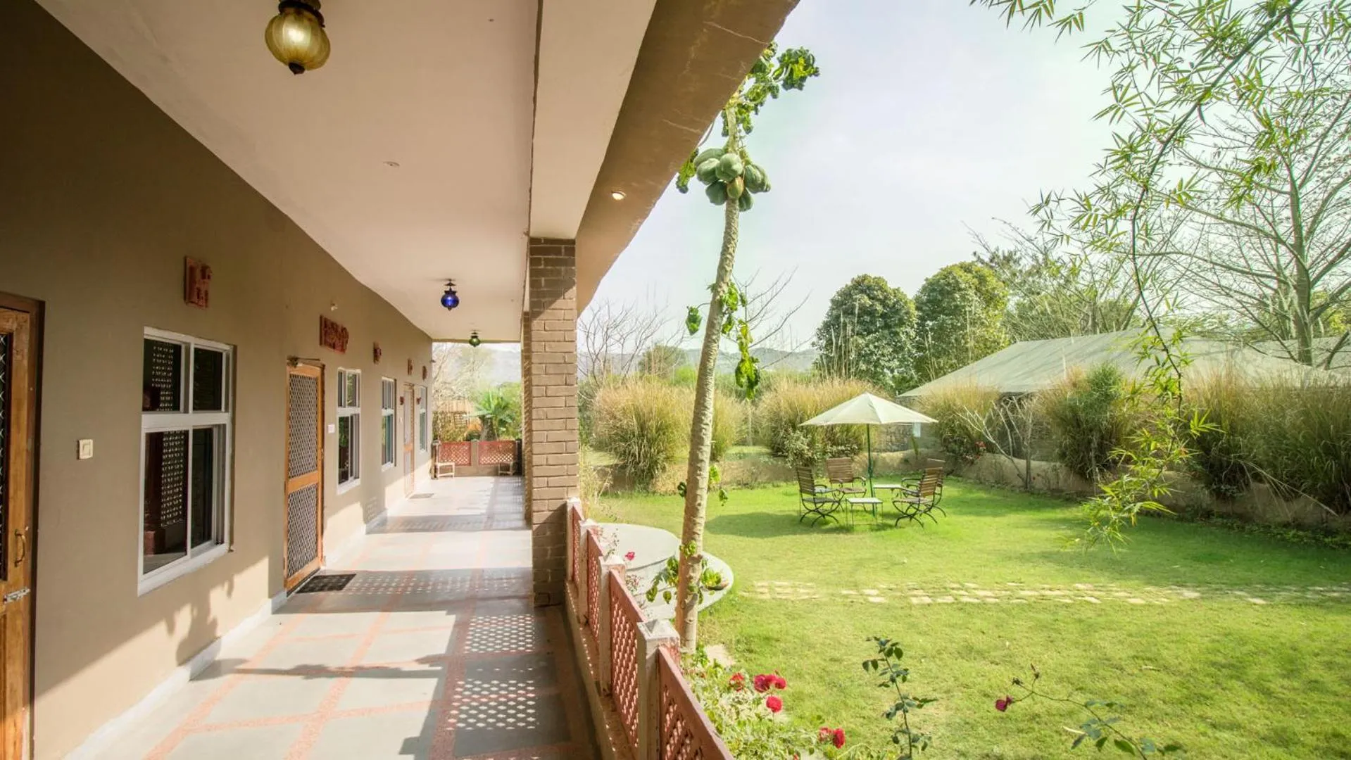 Garden in Maa Ashapura Resort