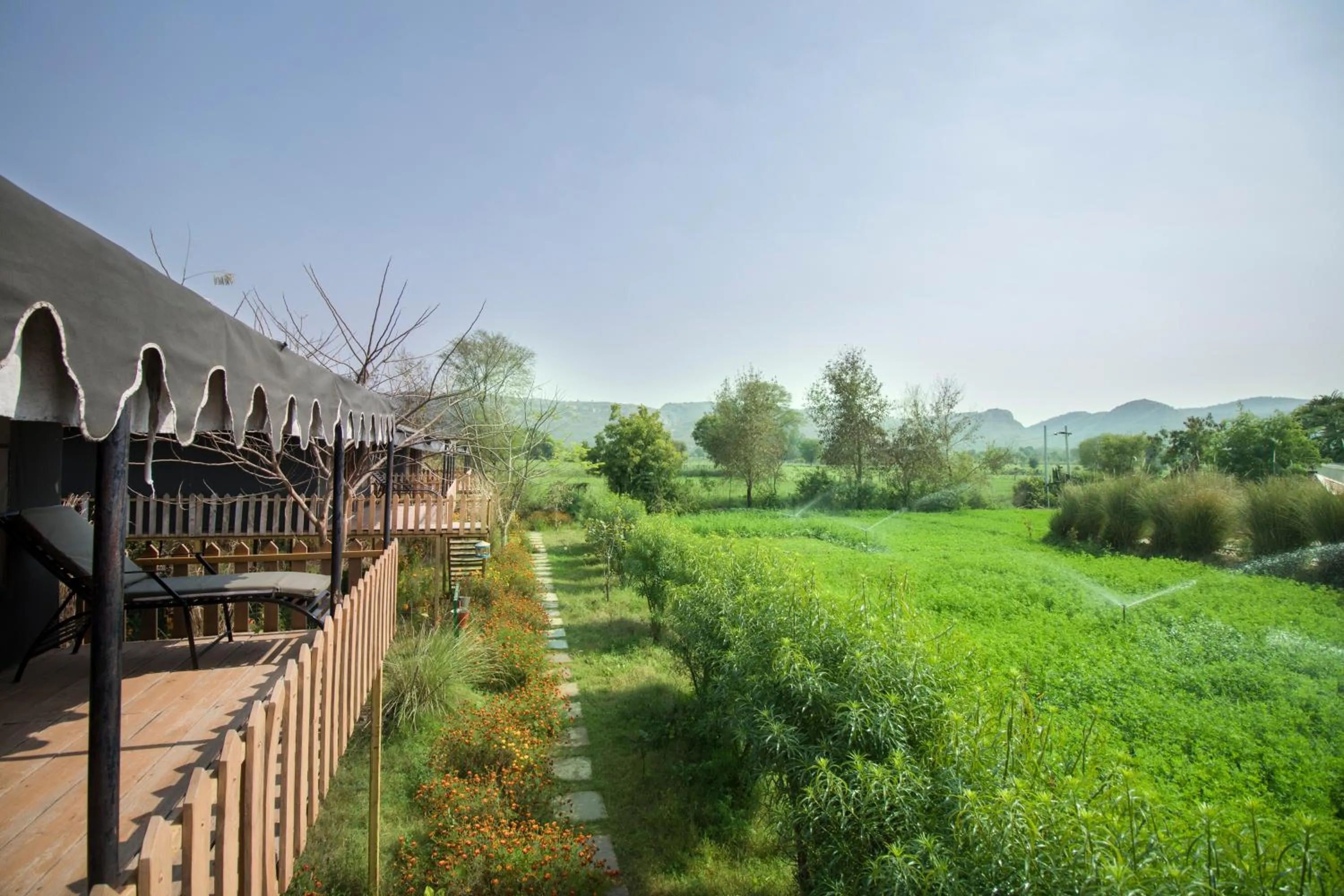 Garden in Maa Ashapura Resort