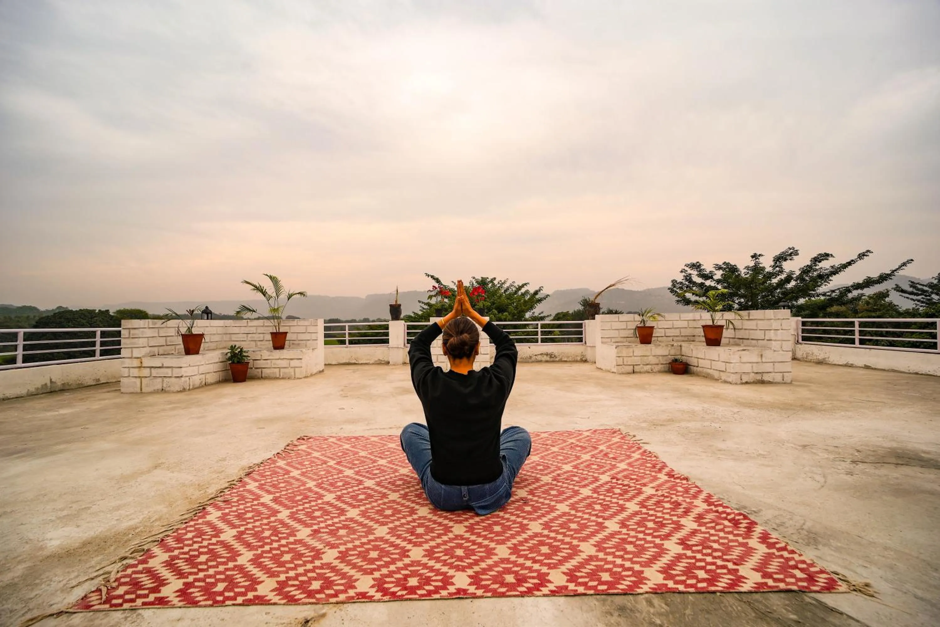 Balcony/Terrace in Maa Ashapura Resort