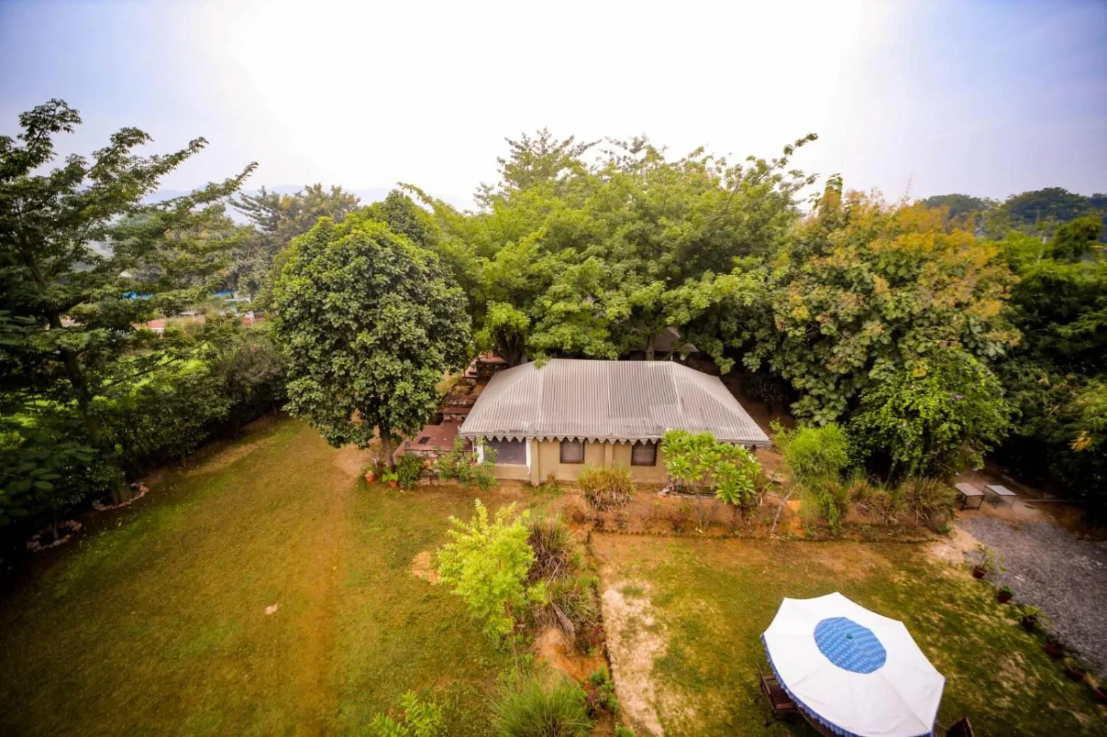 Garden view in Maa Ashapura Resort