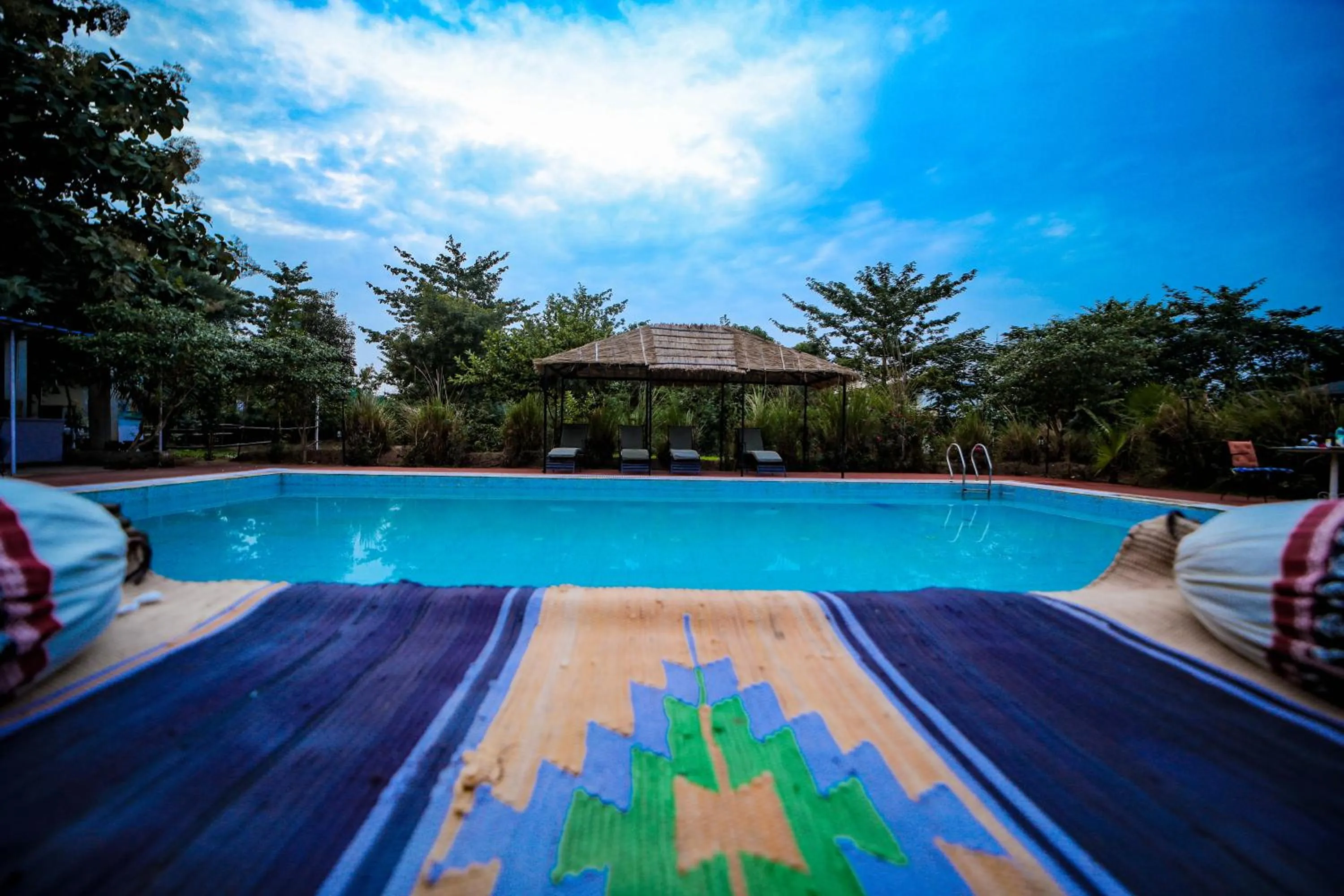 Swimming pool in Maa Ashapura Resort
