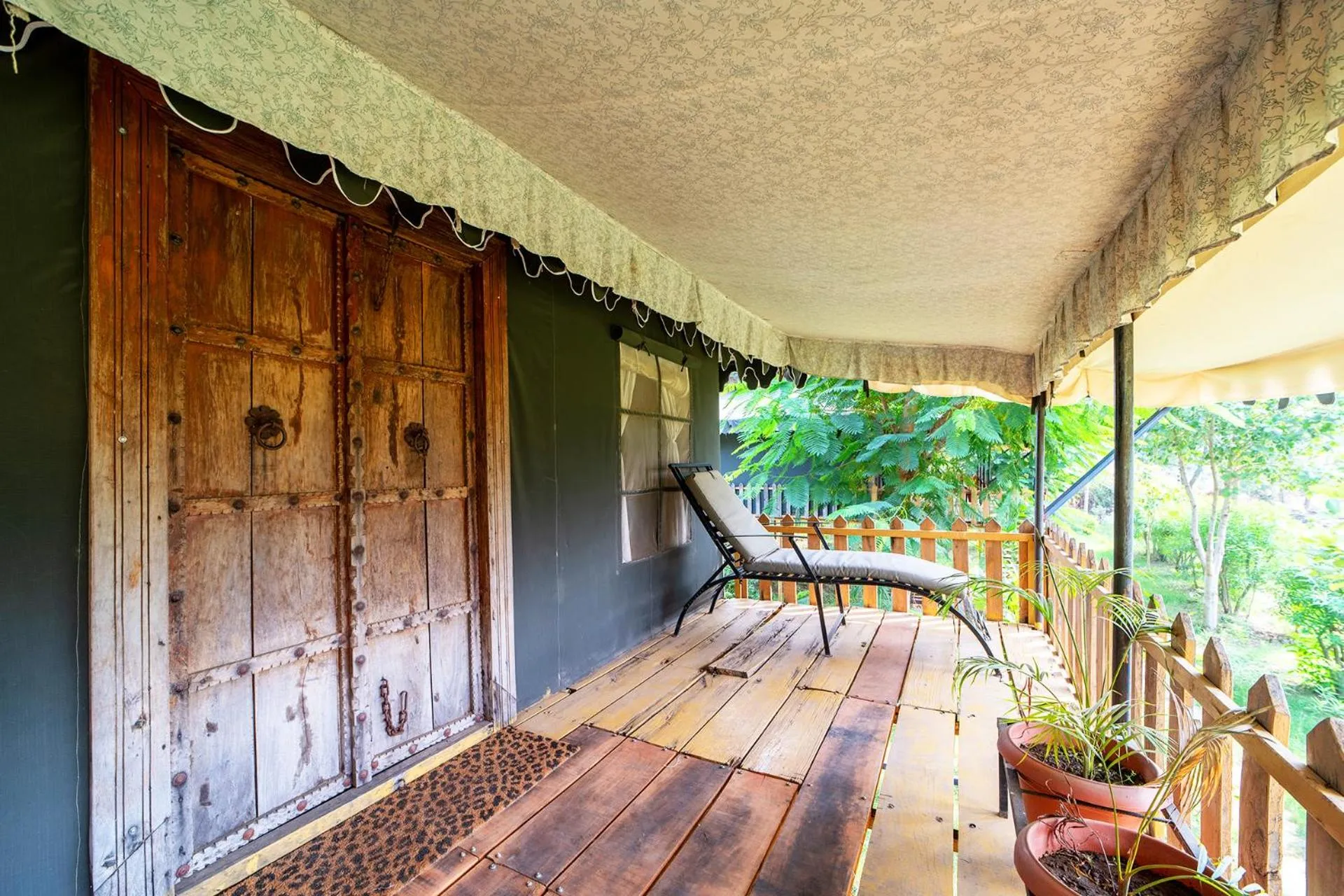 Balcony/Terrace in Maa Ashapura Resort