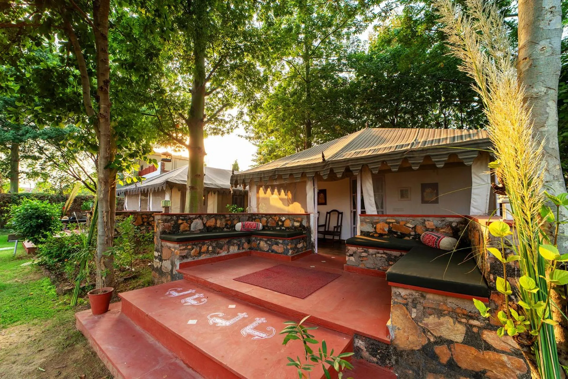 Garden in Maa Ashapura Resort