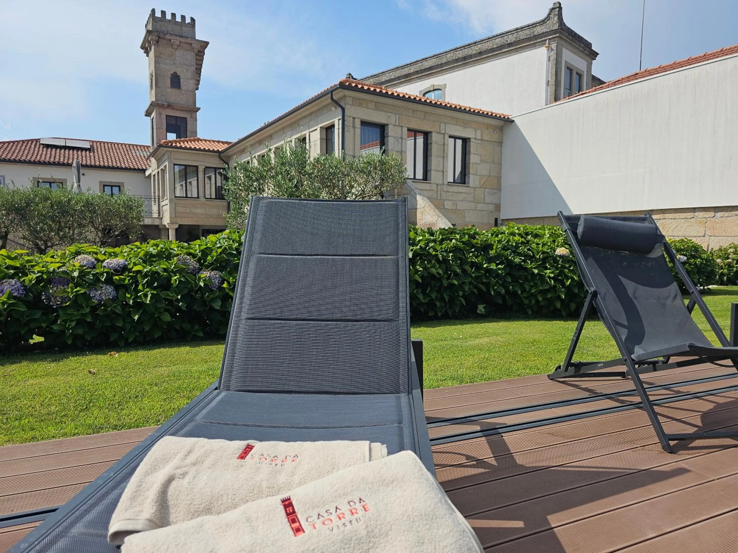 Swimming pool in Casa da Torre - Viseu