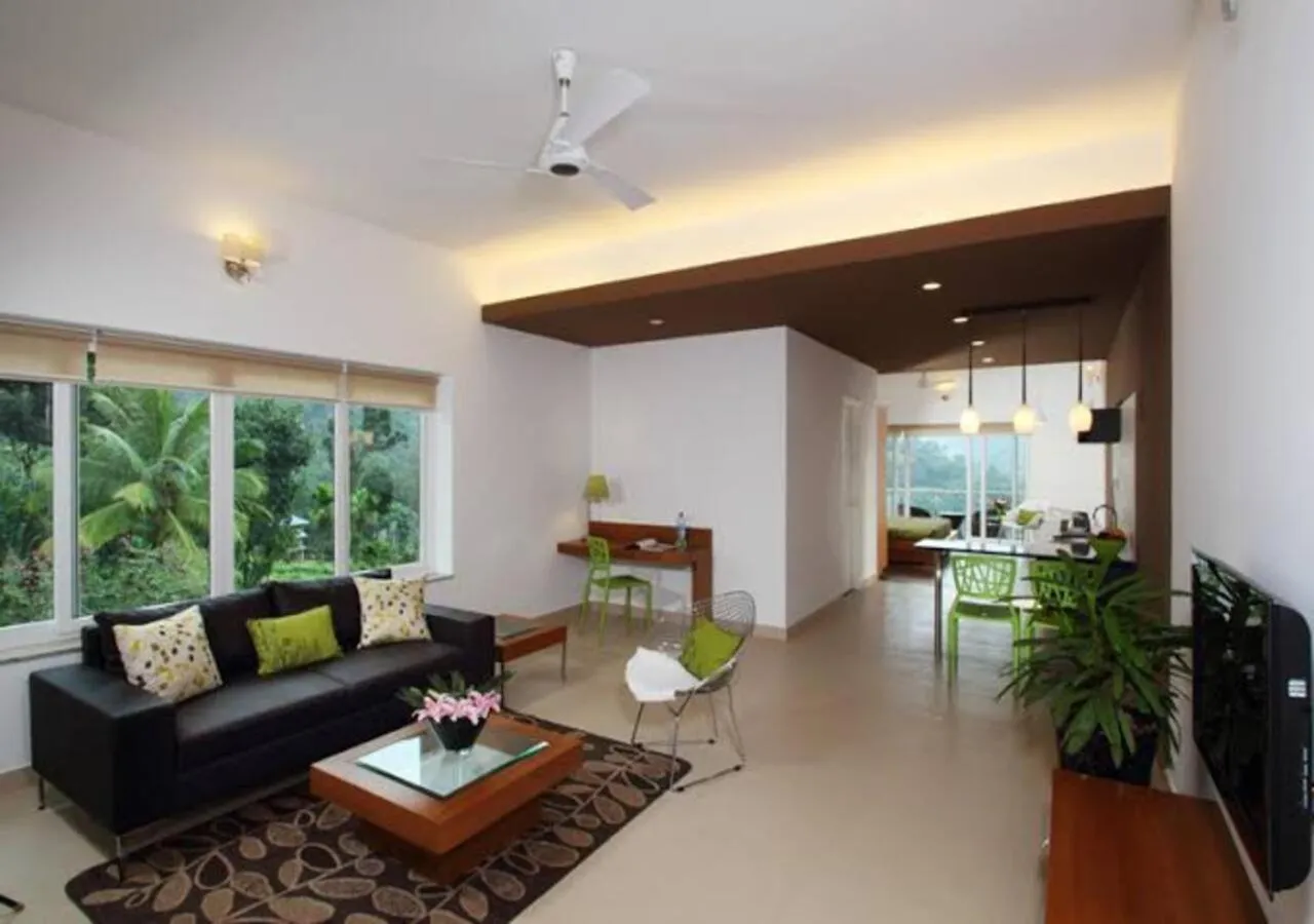 Living room in SWISS COUNTY