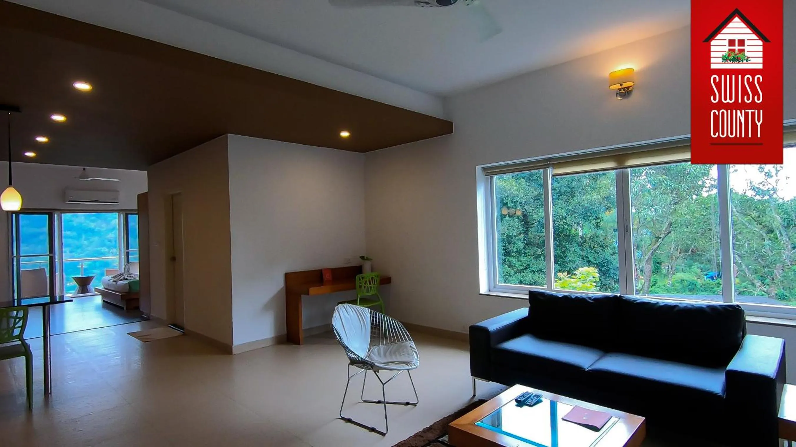 Living room in SWISS COUNTY