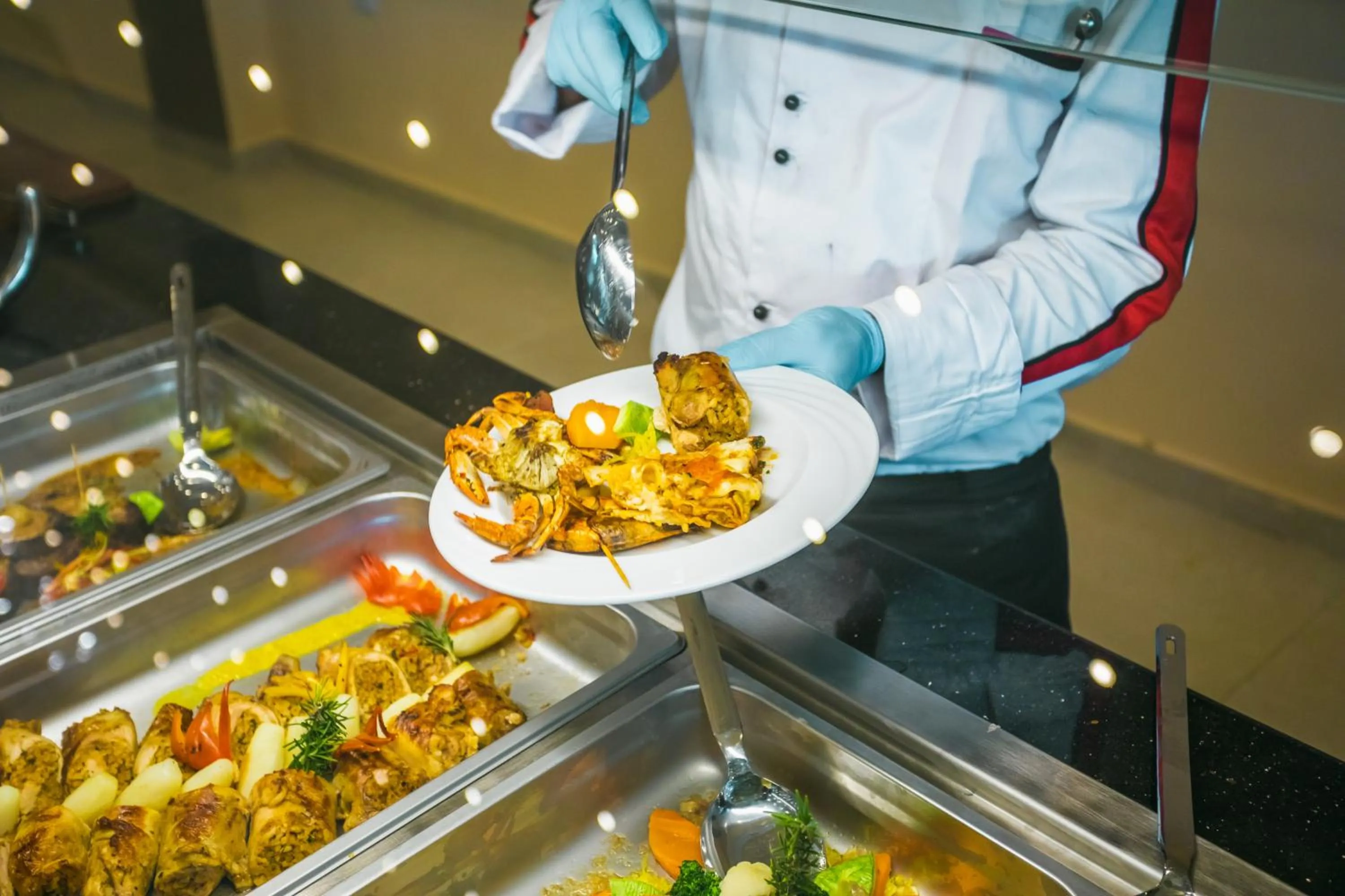 Food in La Rosa Waves Beach - Couple & Families Only