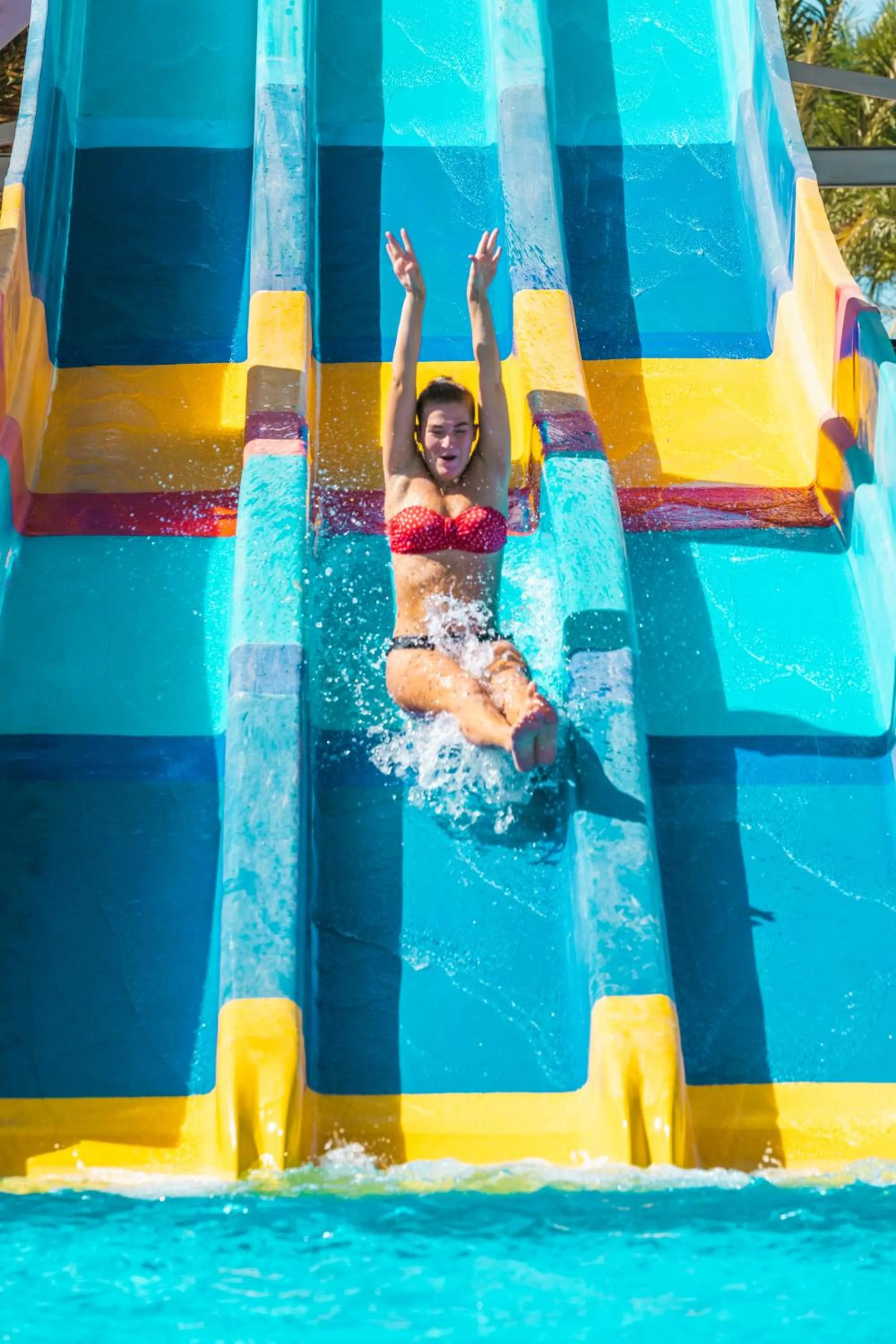 Aqua park in La Rosa Waves Beach - Couple & Families Only