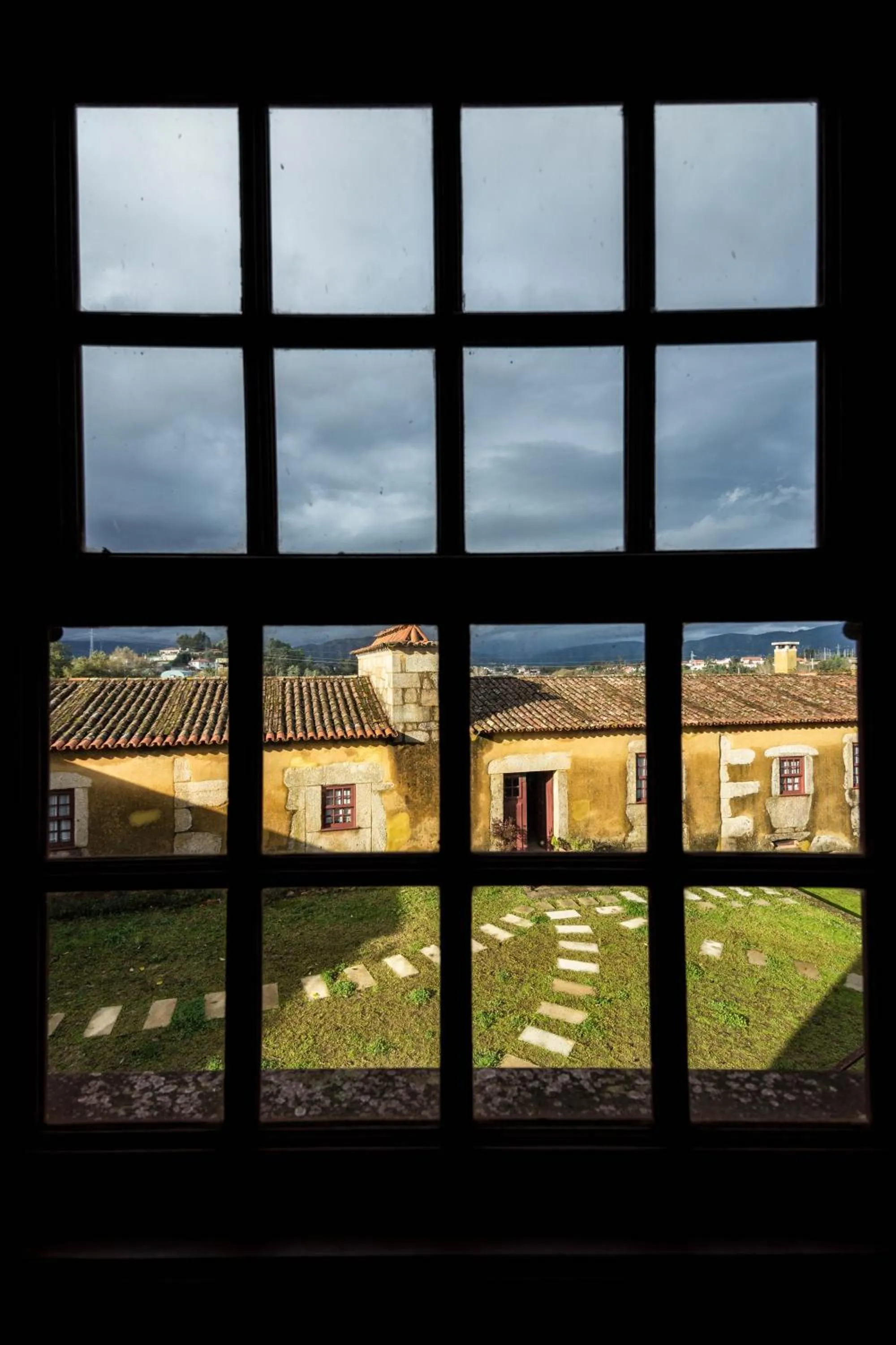 Inner courtyard view in Quinta Da Agra