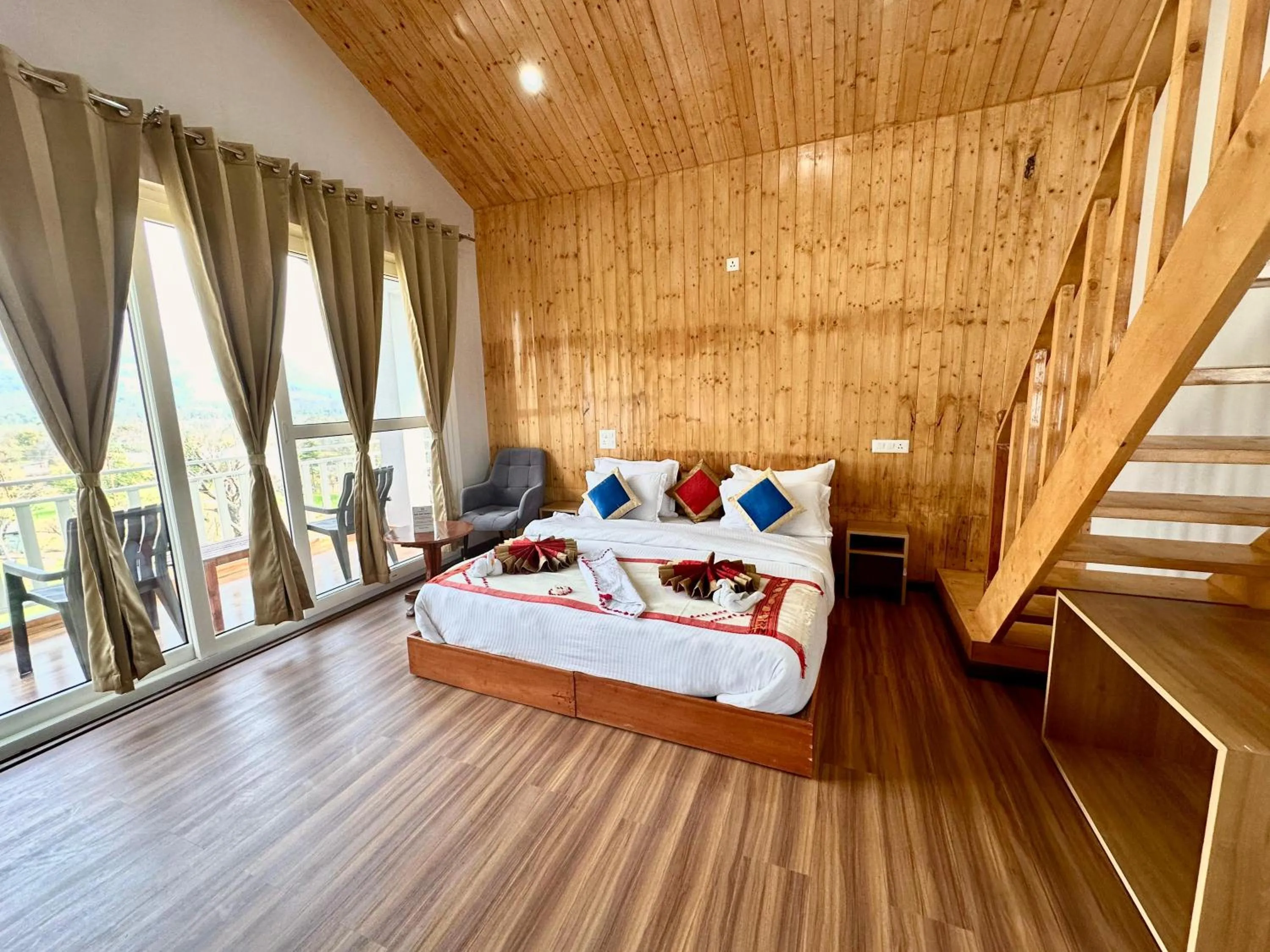 Living room, Bed in The Billing Health Resort
