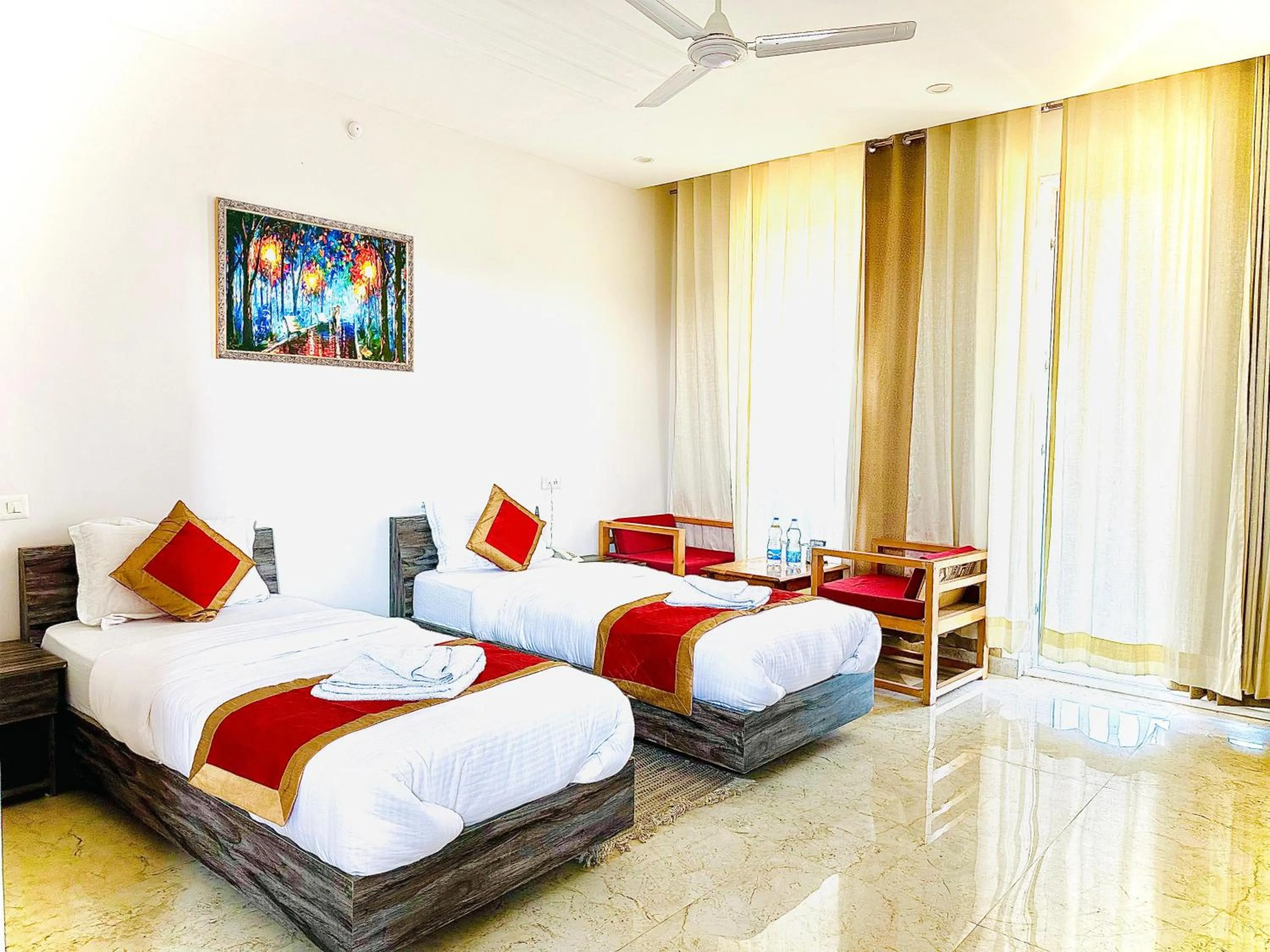 Bed in The Billing Health Resort