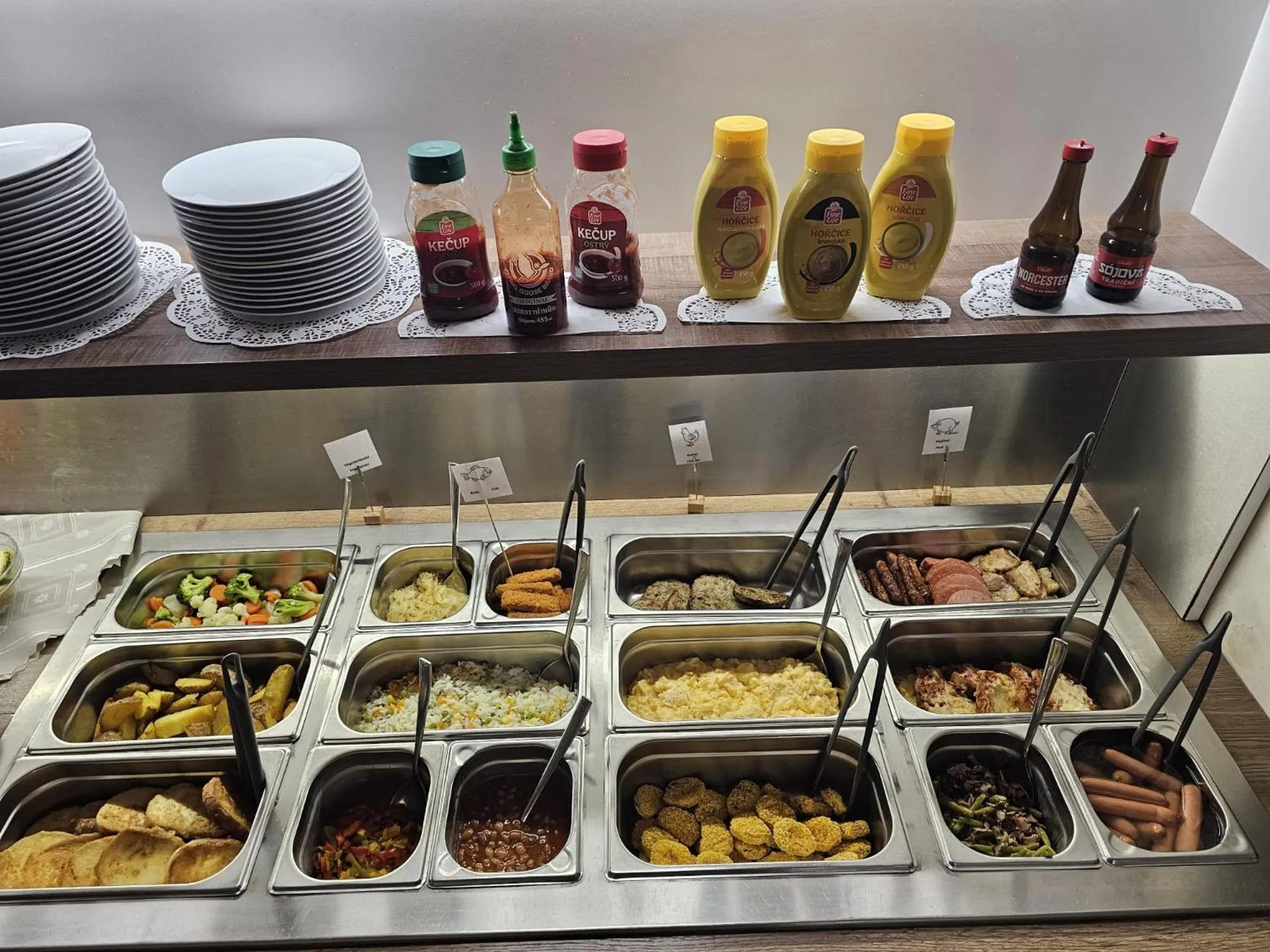 Breakfast in Hotel Prague Star