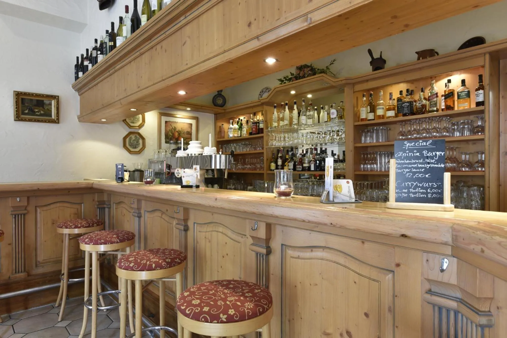 Lounge or bar in Landhaus Alpinia