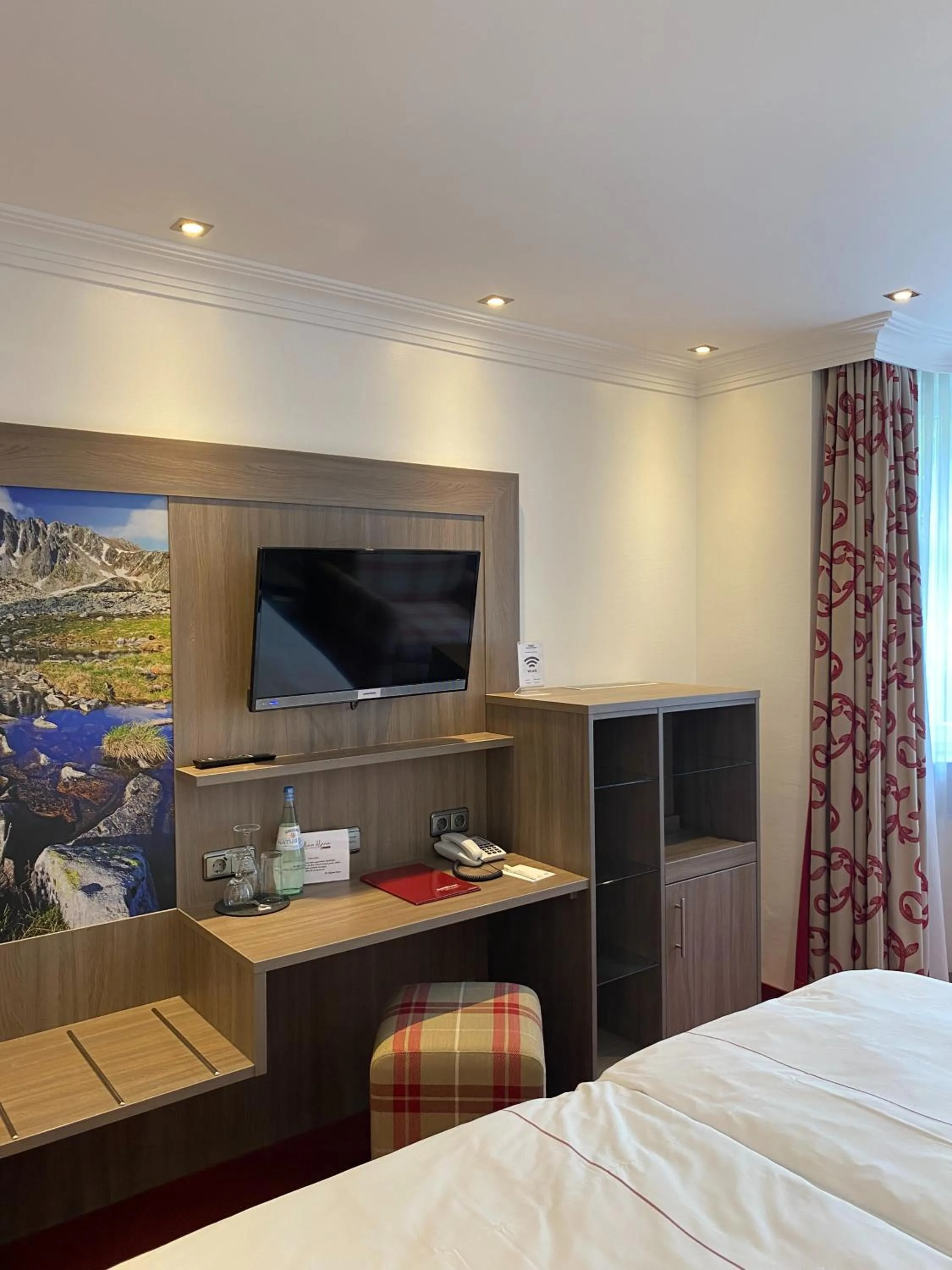 Photo of the whole room, Bed in Landhaus Alpinia