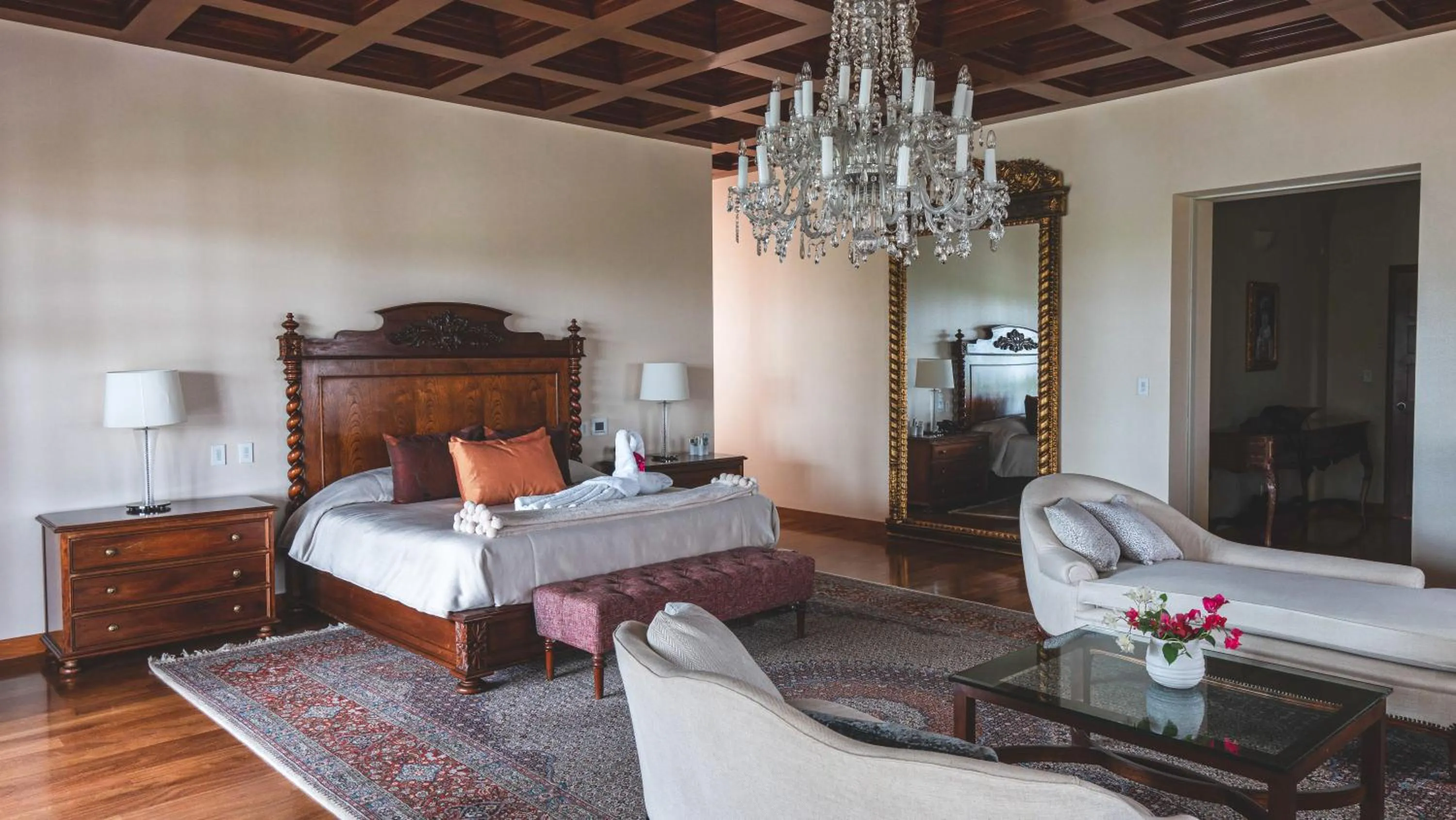Photo of the whole room, Bed in Hotel & Hacienda La Caravedo