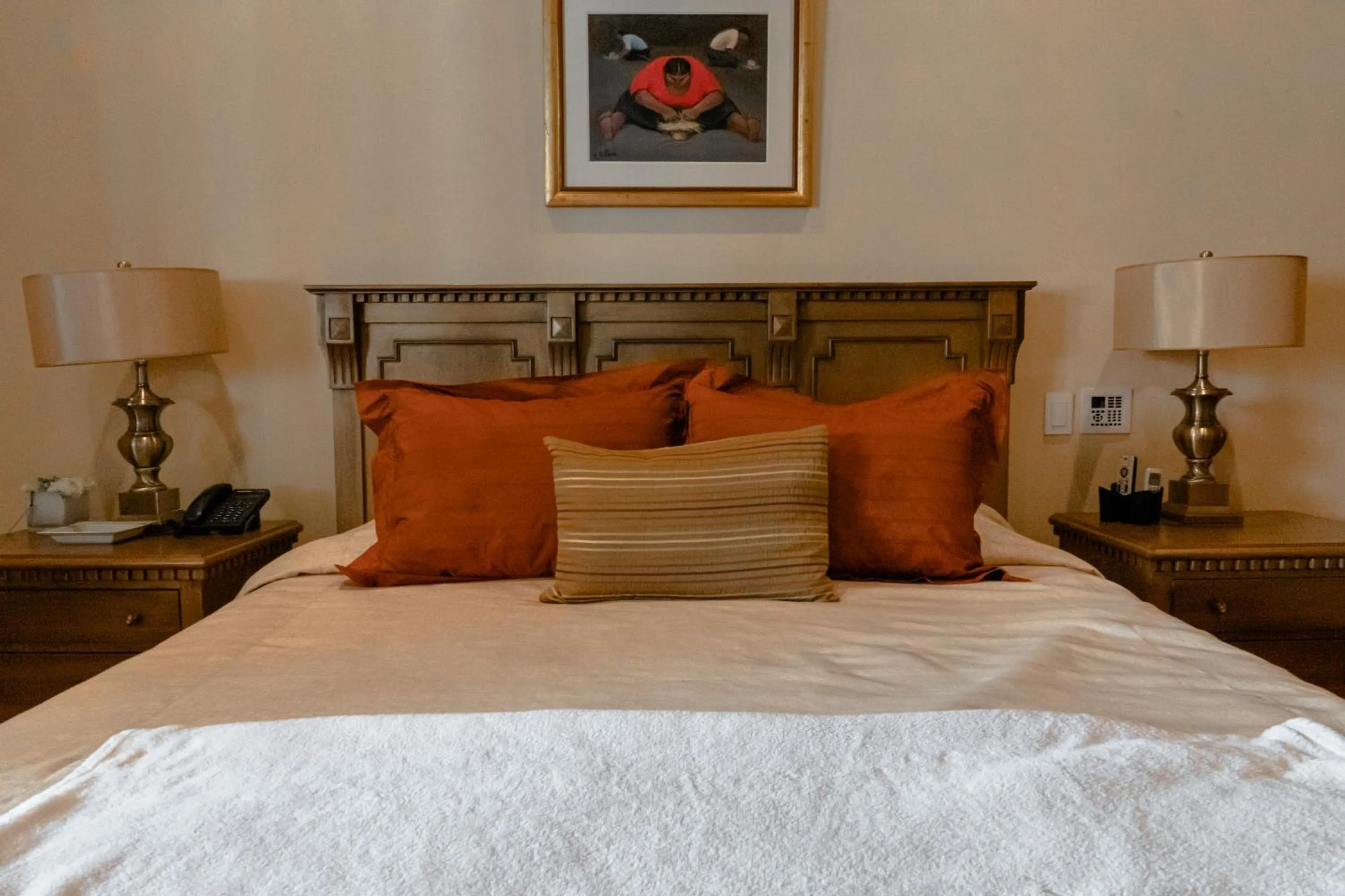 Bed in Hotel & Hacienda La Caravedo