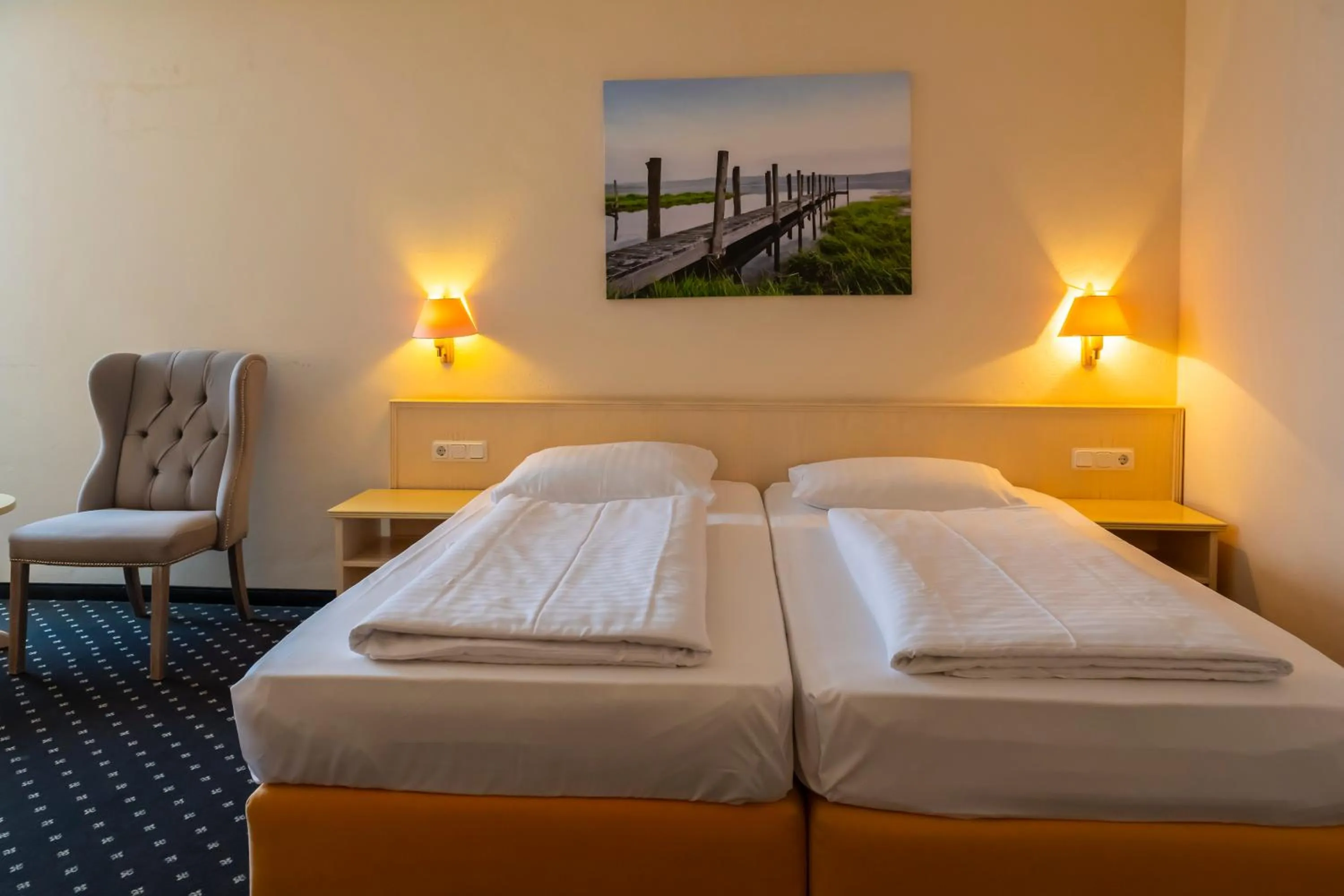 Bed in Trip Inn Hotel Astoria