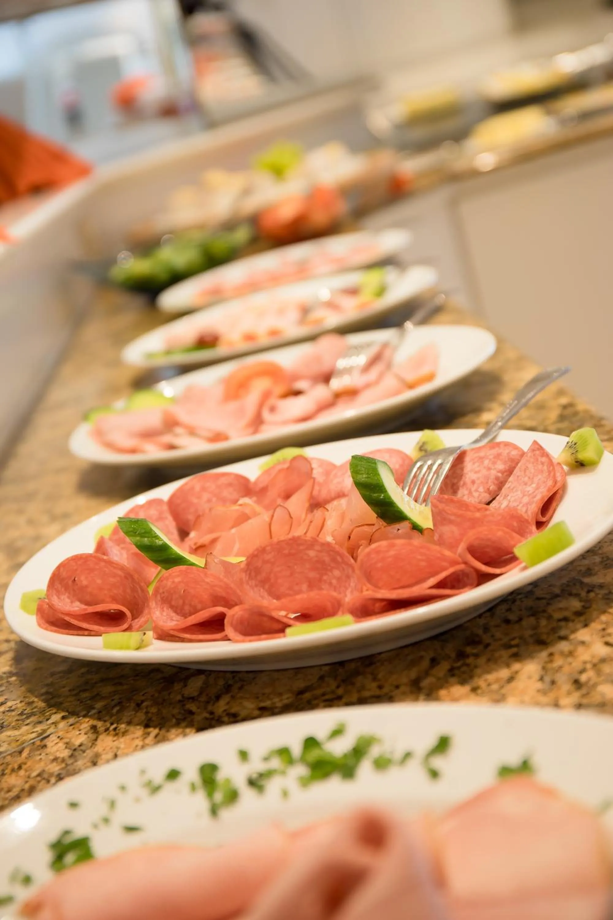 Buffet breakfast in Trip Inn Hotel Astoria