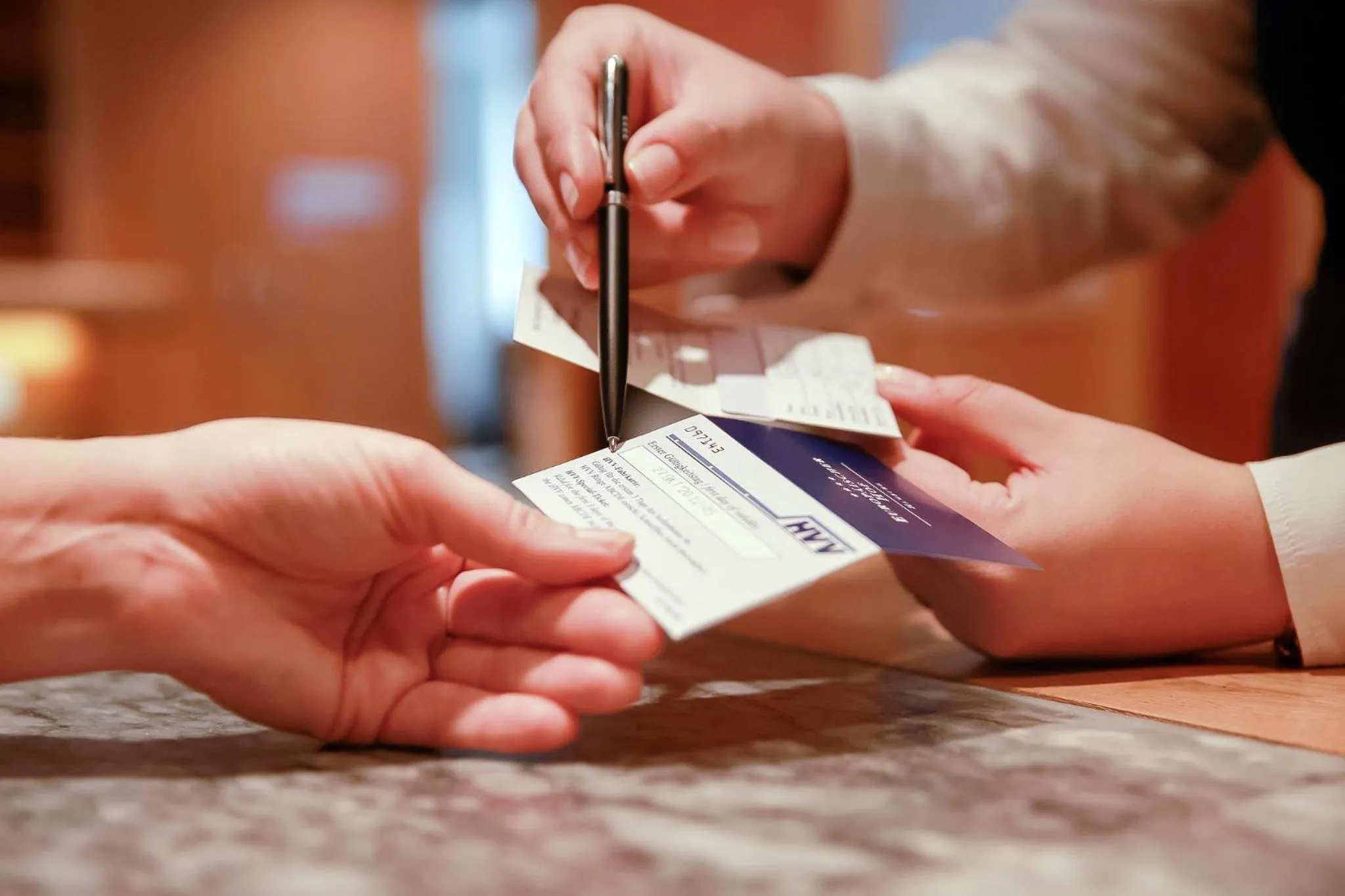 People in Hotel Europäischer Hof Hamburg