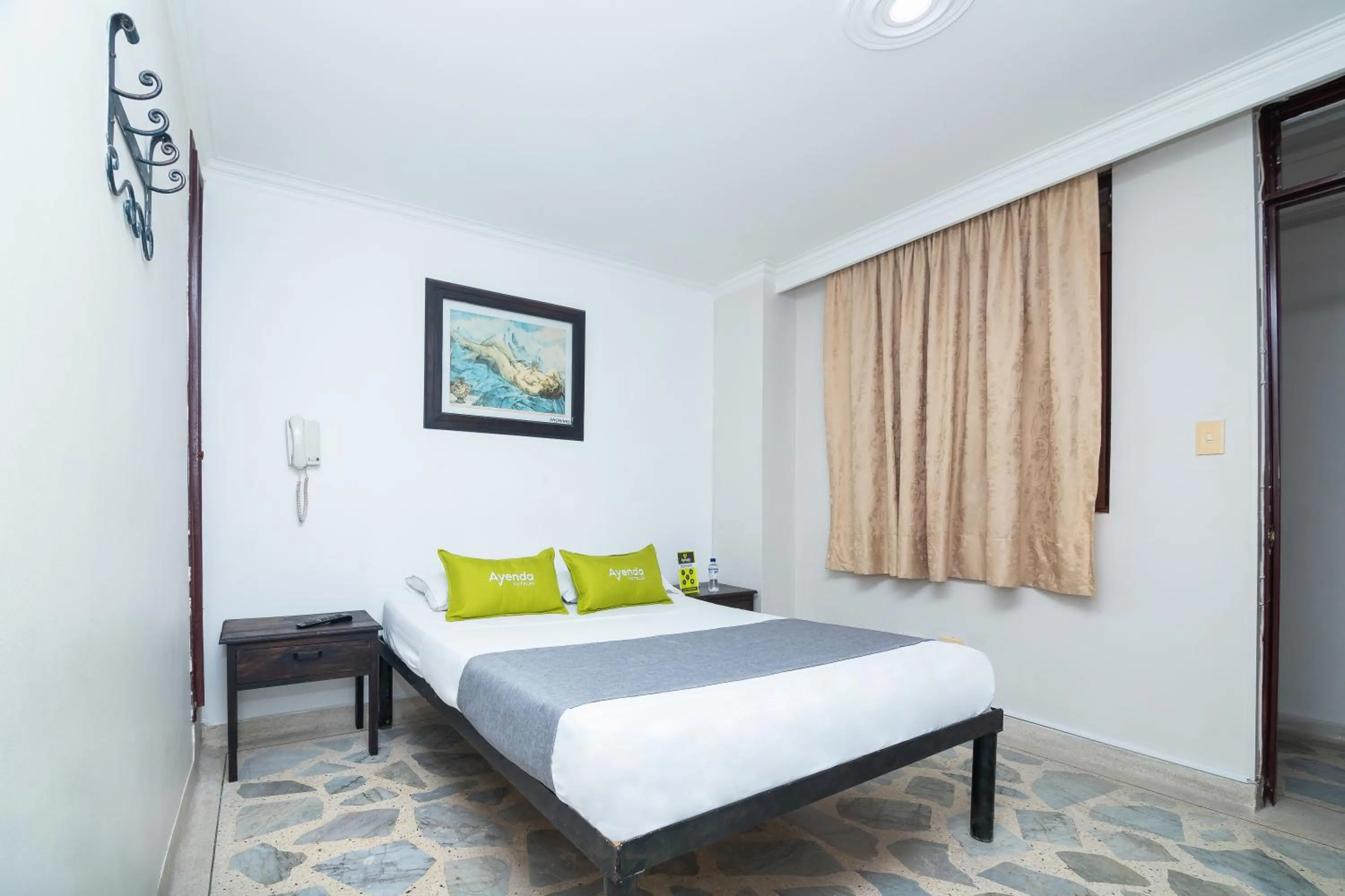 Bed in Hotel Ayenda Calypso 1142