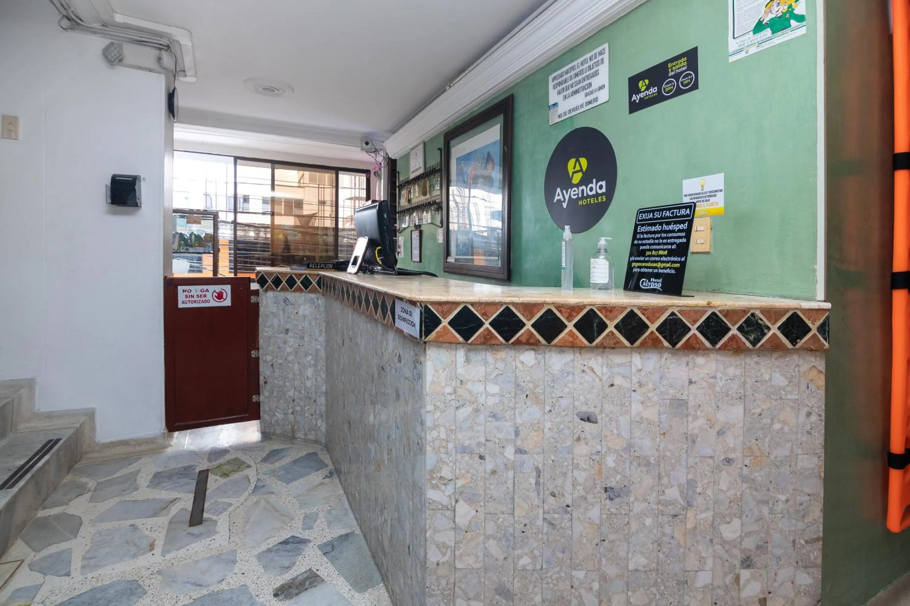 Lobby or reception in Hotel Ayenda Calypso 1142