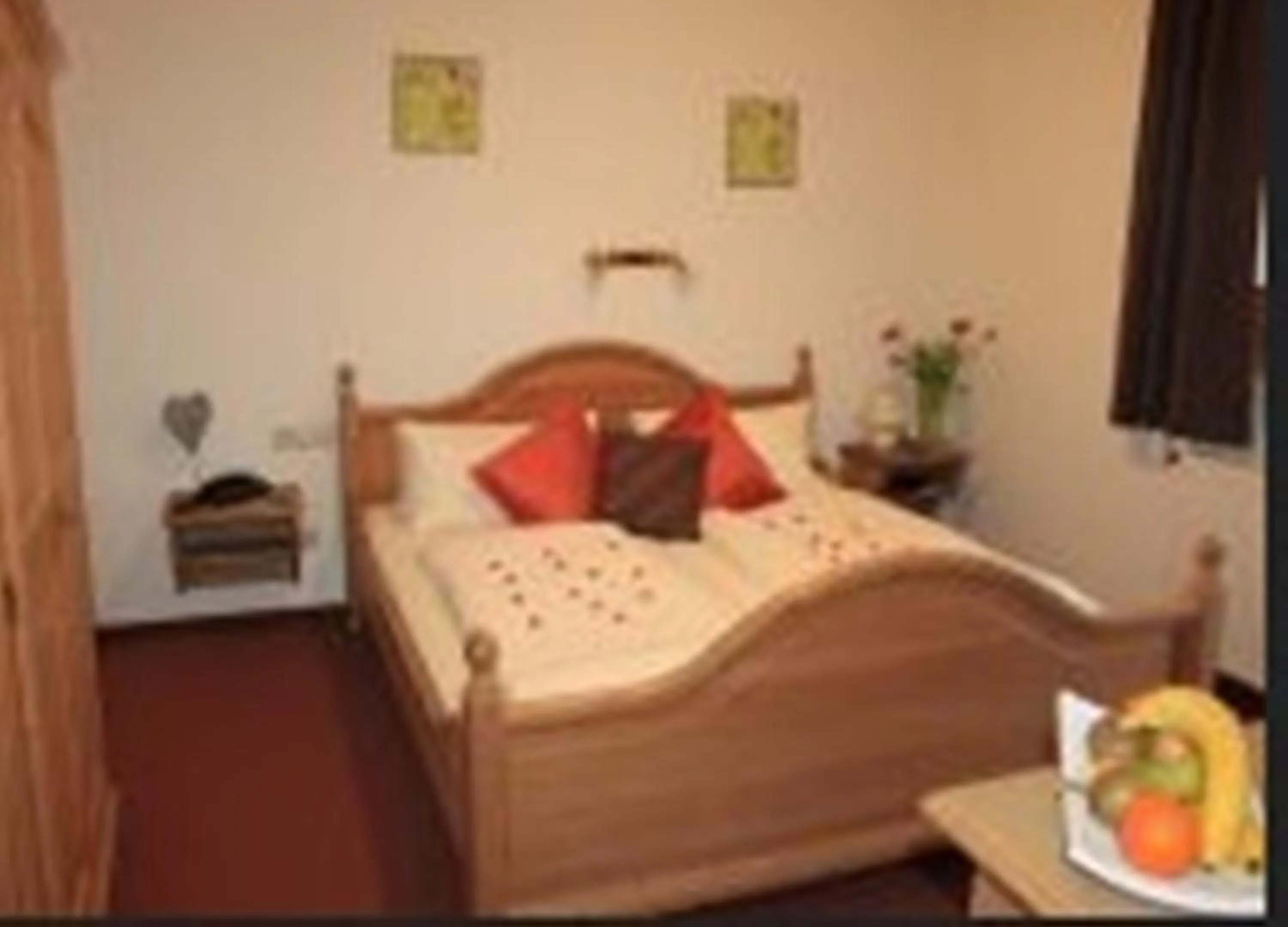 Bed in Gasthof Frankenstuben