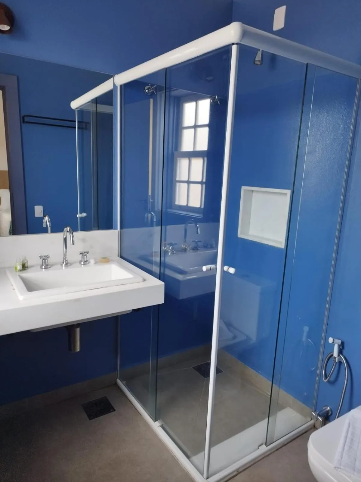 Shower in Pousada Relicário