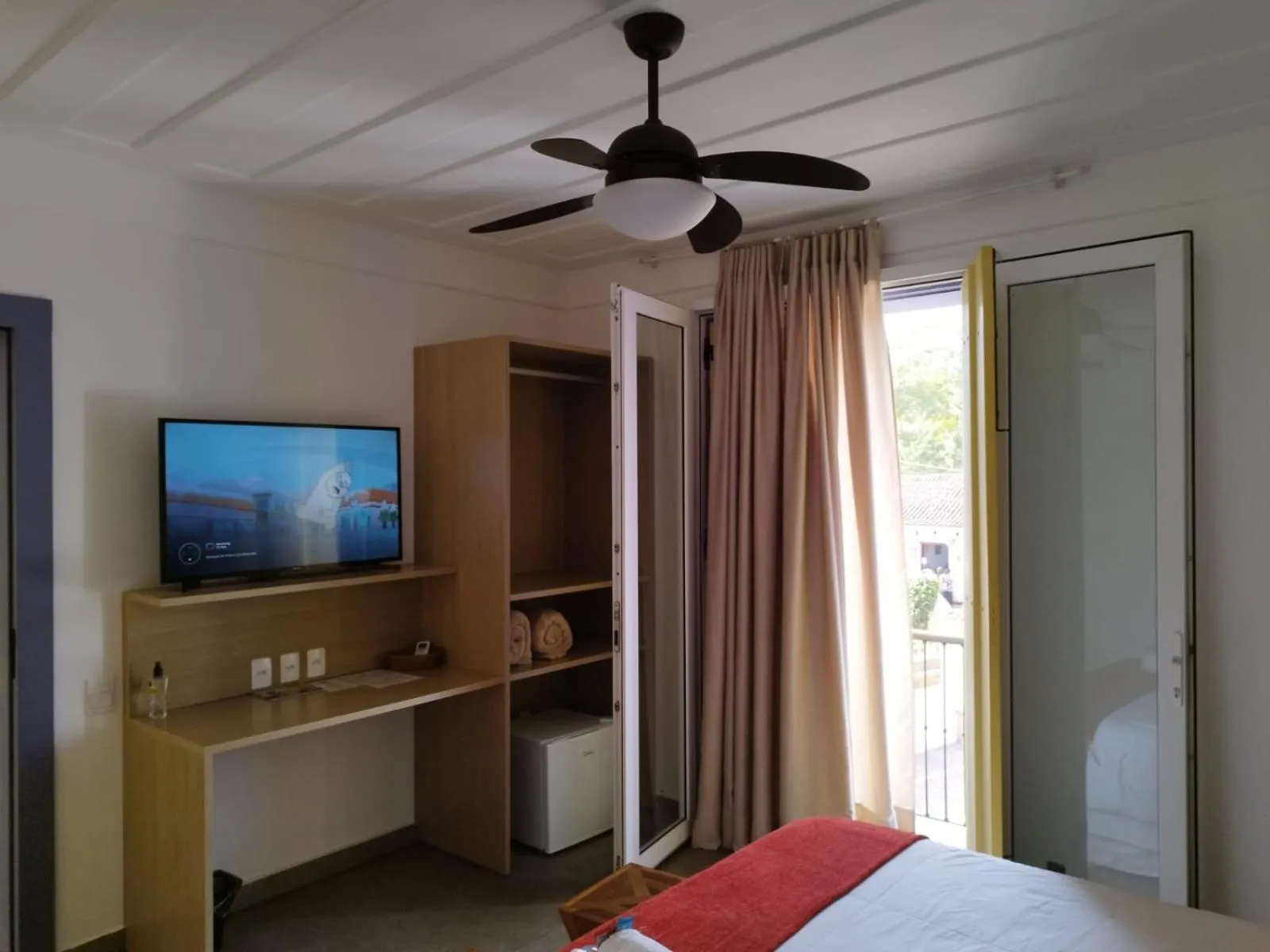 TV and multimedia, Bed in Pousada Relicário