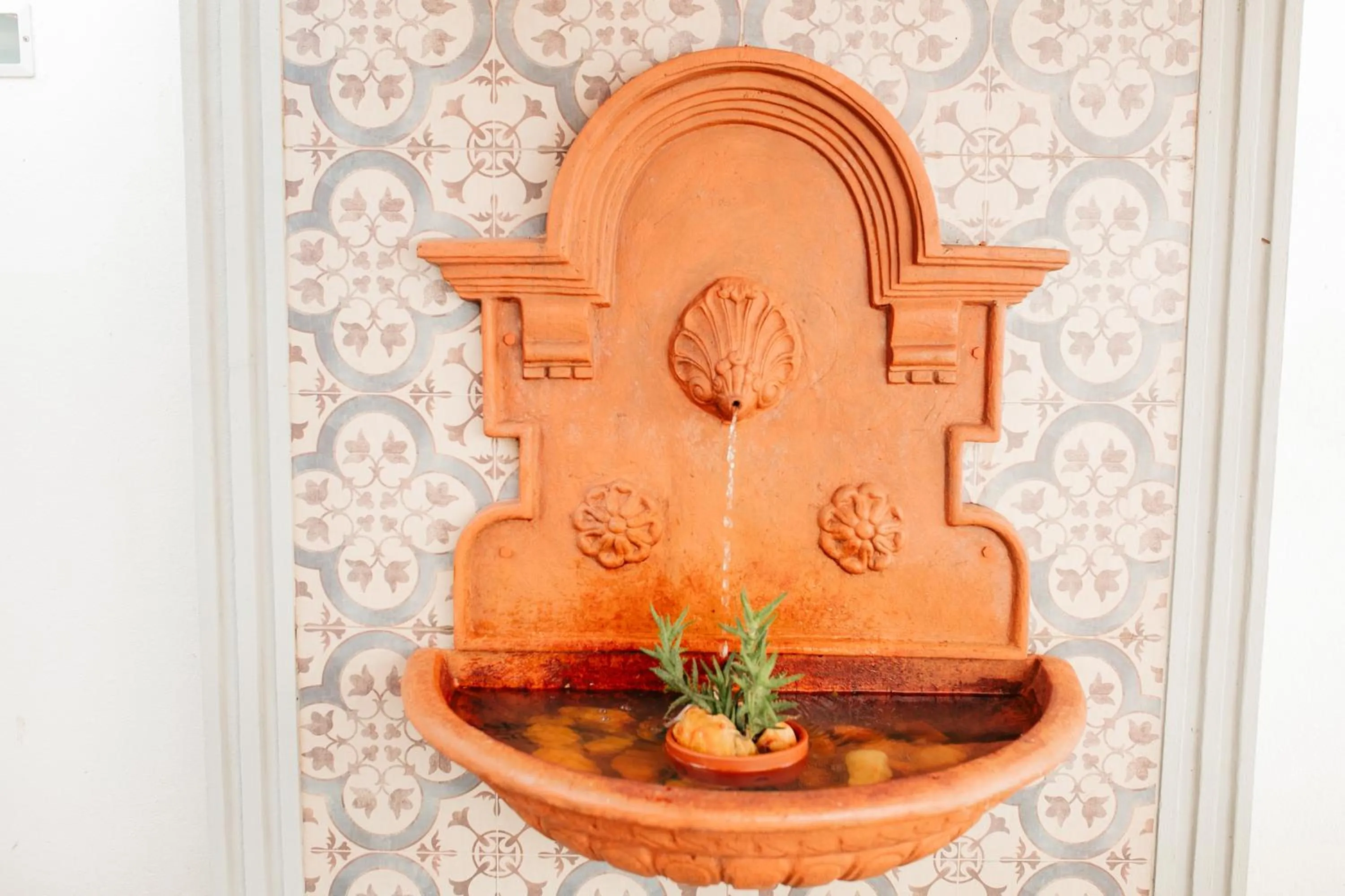 Decorative detail in Pousada Relicário