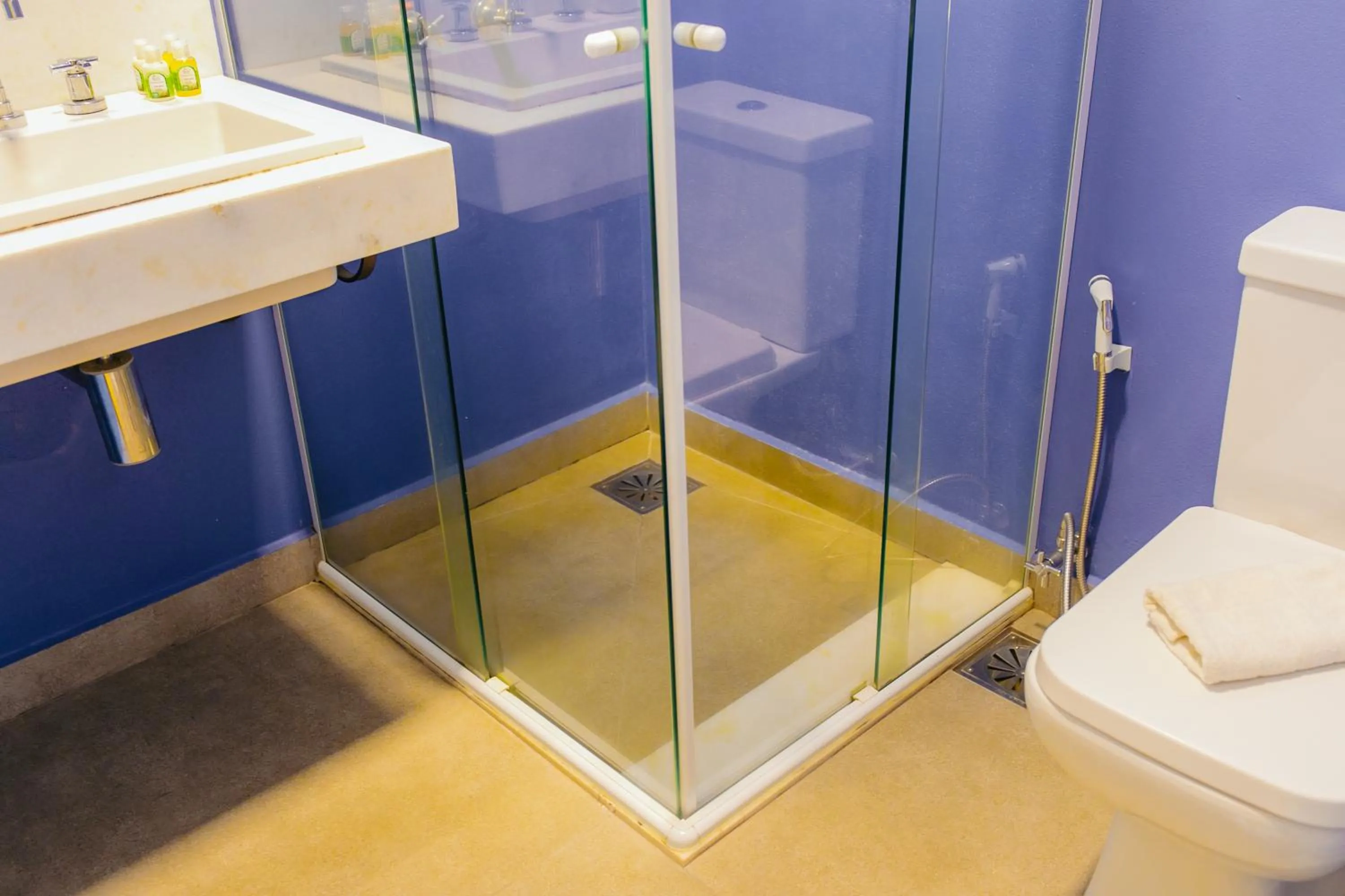 Shower in Pousada Relicário