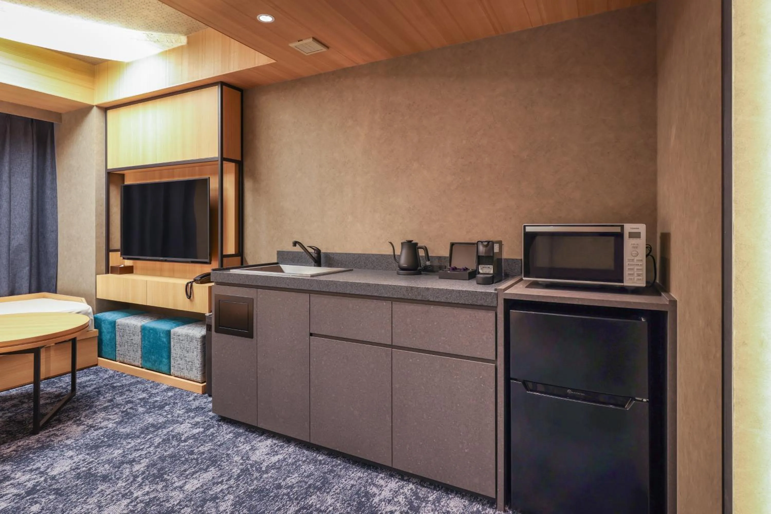 Kitchen or kitchenette in Hotel Keihan Tenmabashi Ekimae