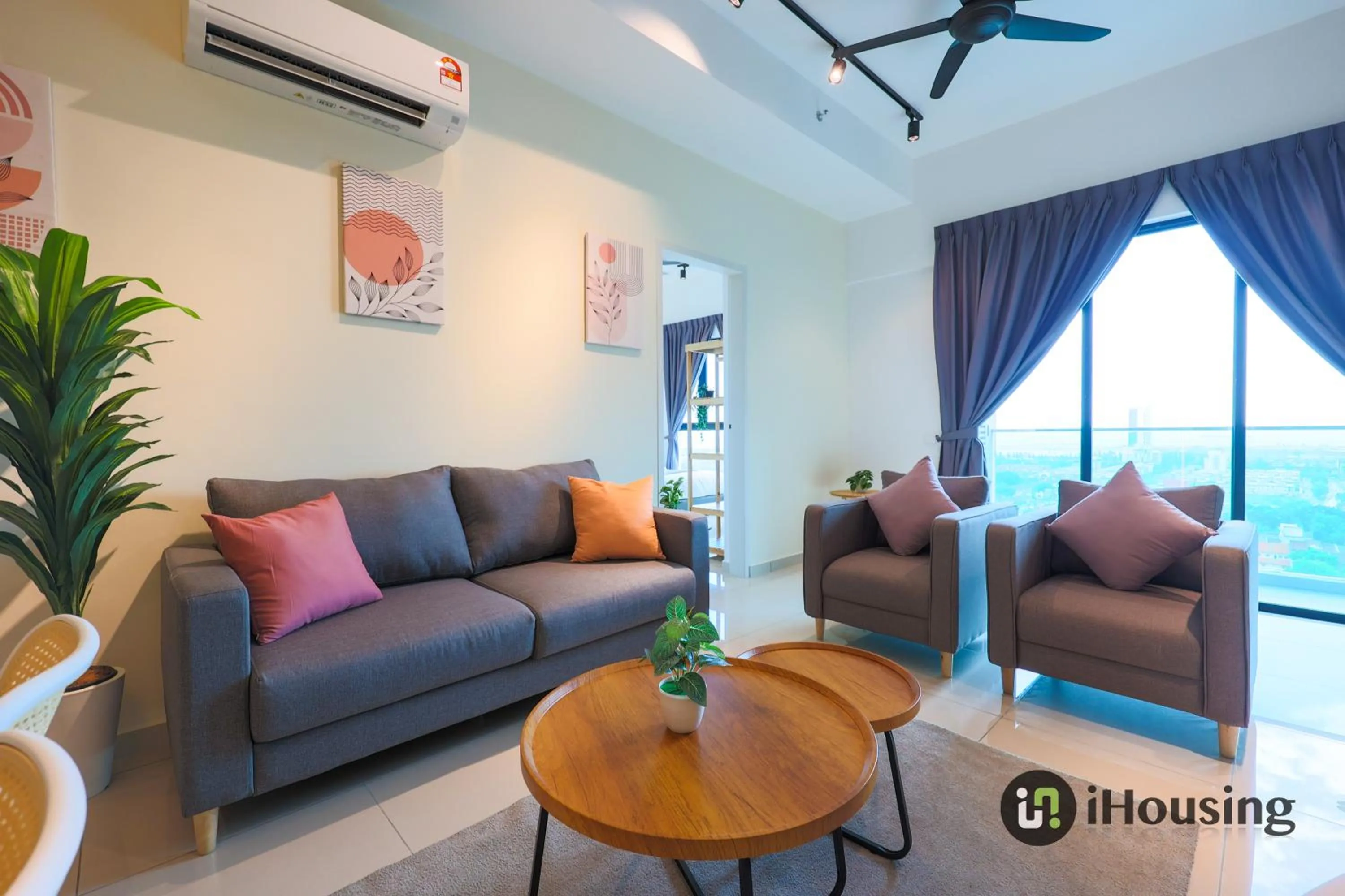 Apartment with Balcony in Ong Kim Wee Residence Melaka By I Housing
