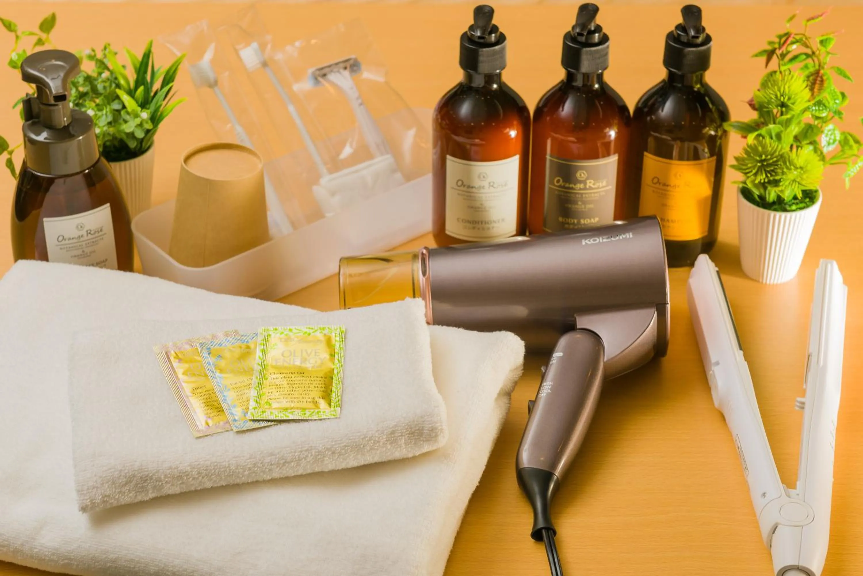 hair dryier in &AND HOSTEL ASAKUSA KAPPABASHI