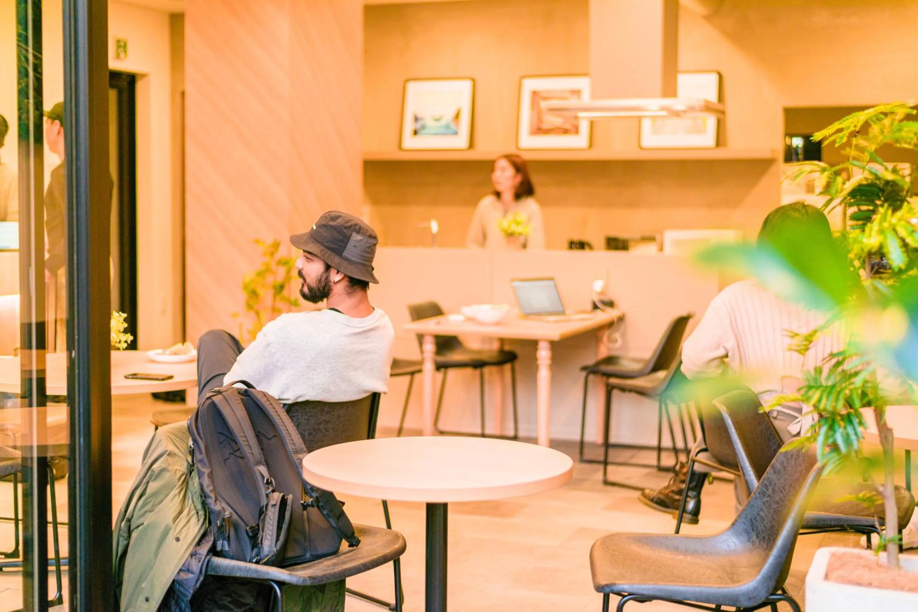 Communal lounge/ TV room in &AND HOSTEL ASAKUSA KAPPABASHI