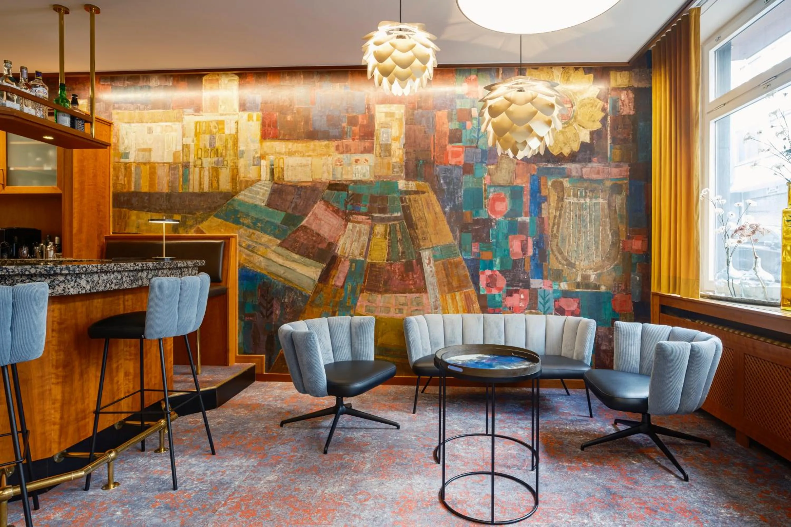 Lobby or reception in Hotel Wartburg