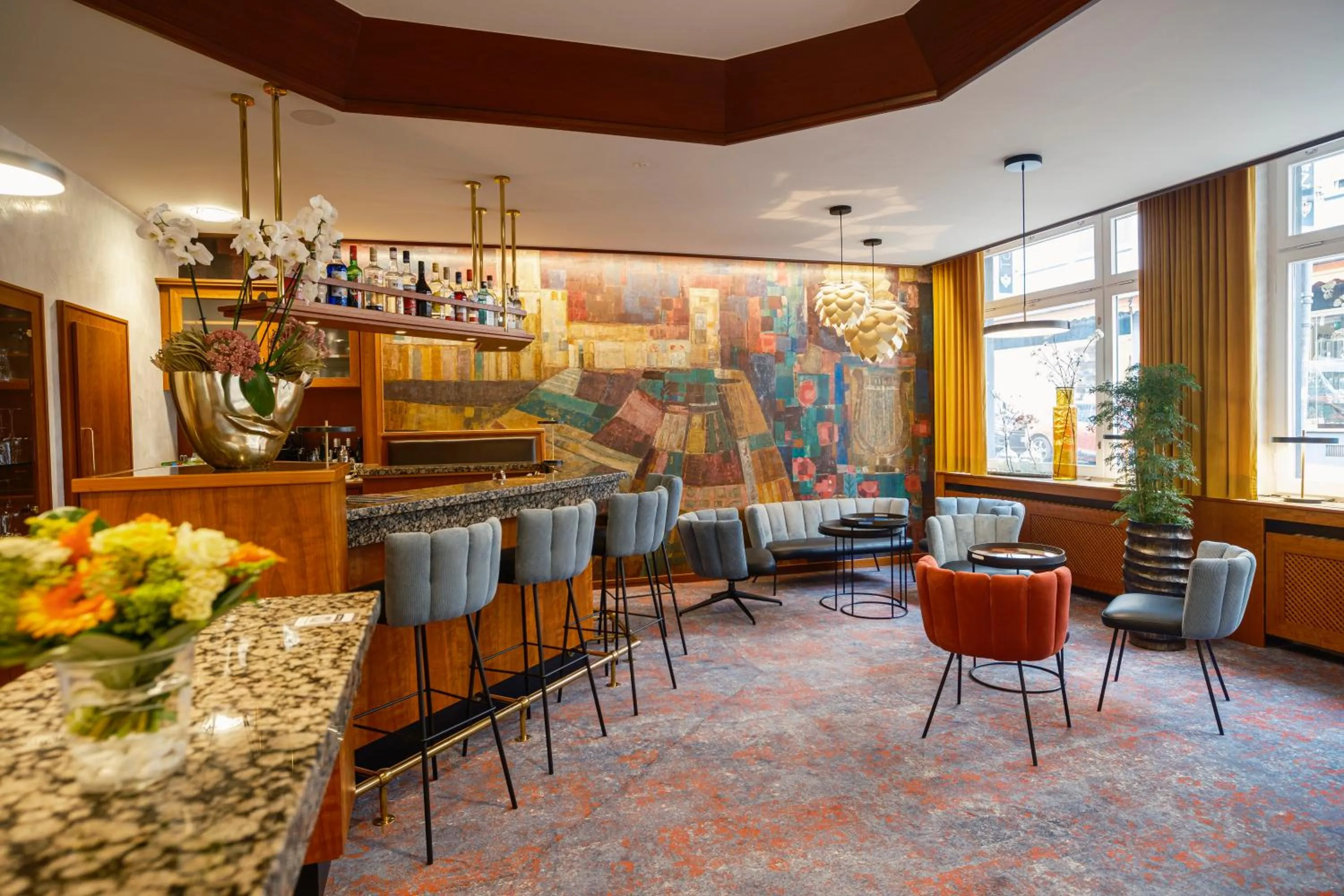 Lobby or reception in Hotel Wartburg