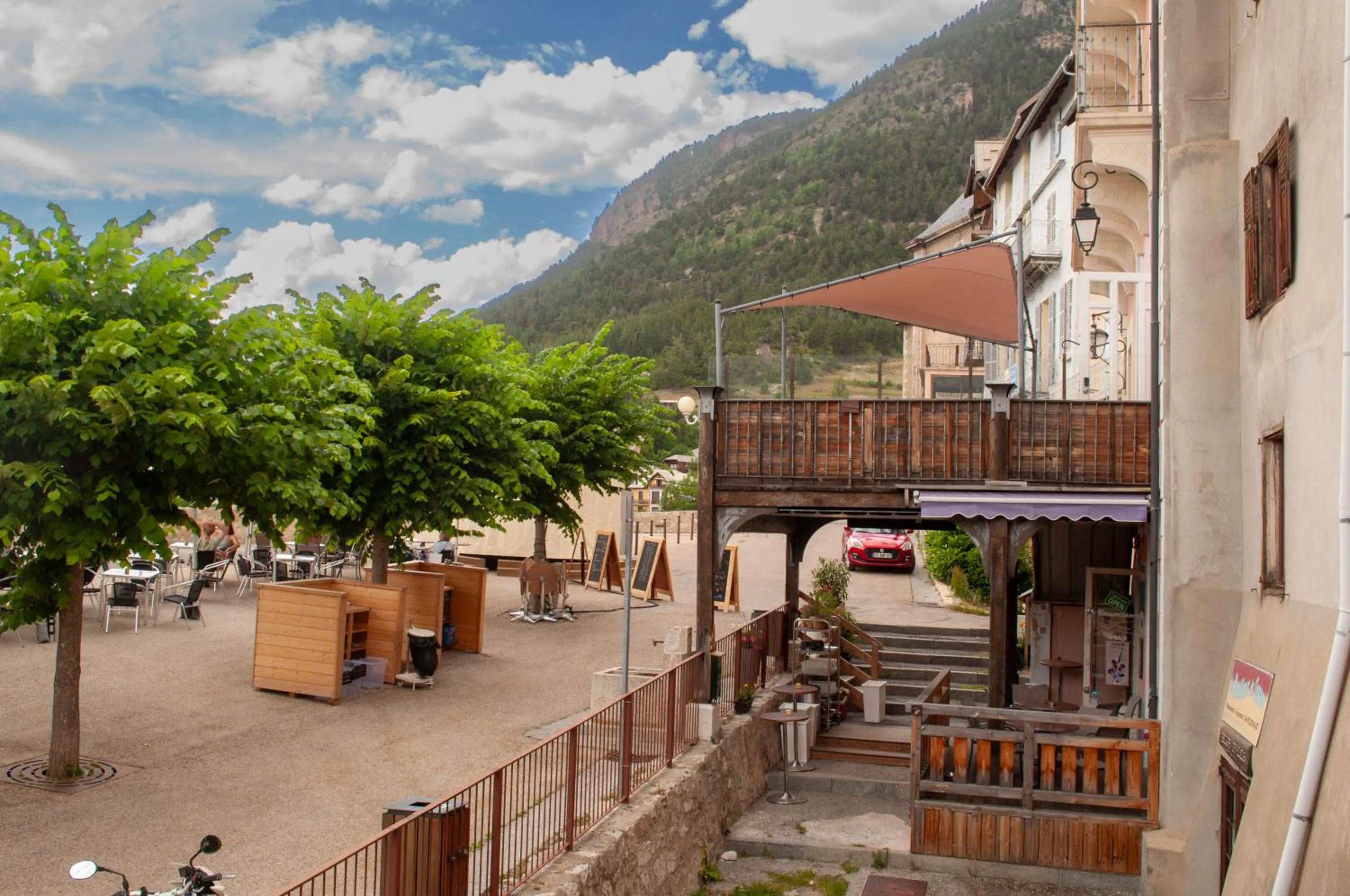 Balcony/Terrace in Panorama apartment Briancon
