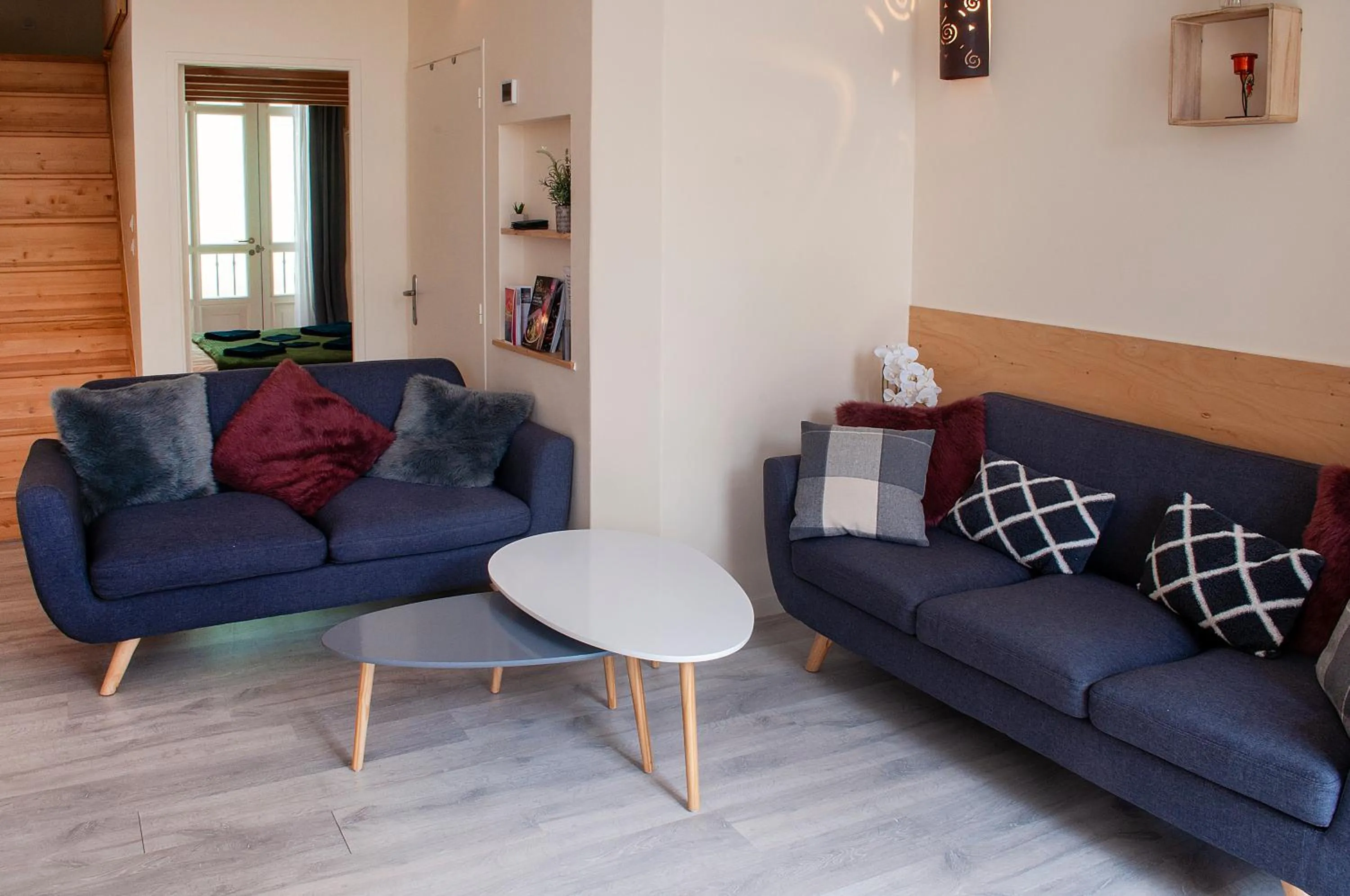 Seating area in Panorama apartment Briancon