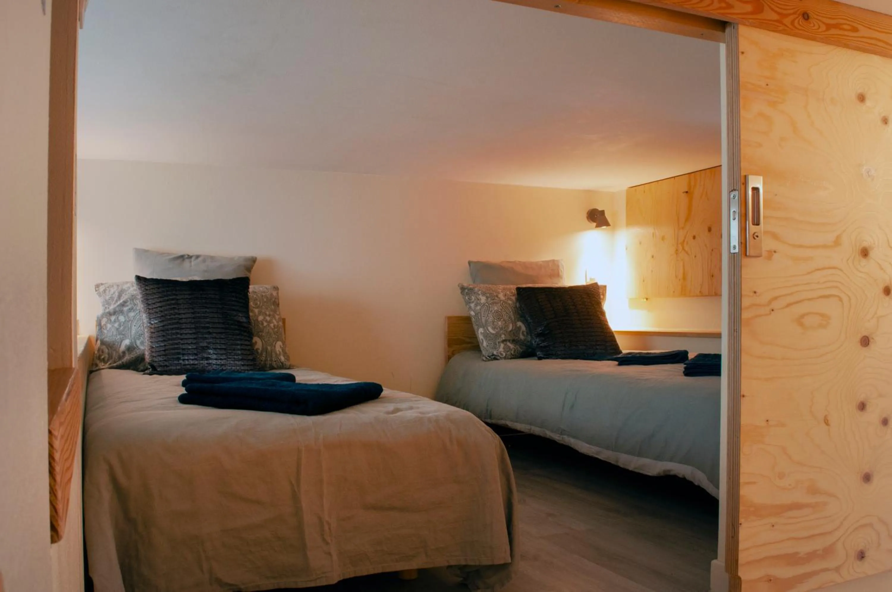 Bedroom, Bed in Panorama apartment Briancon